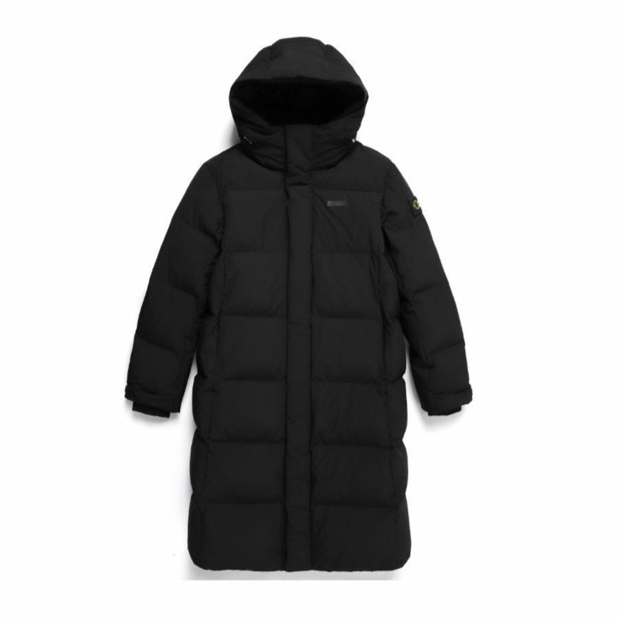 WOMEN'S CAYMAN PRO GOOSE DOWN JACKET (LONG) CARBON BLACK