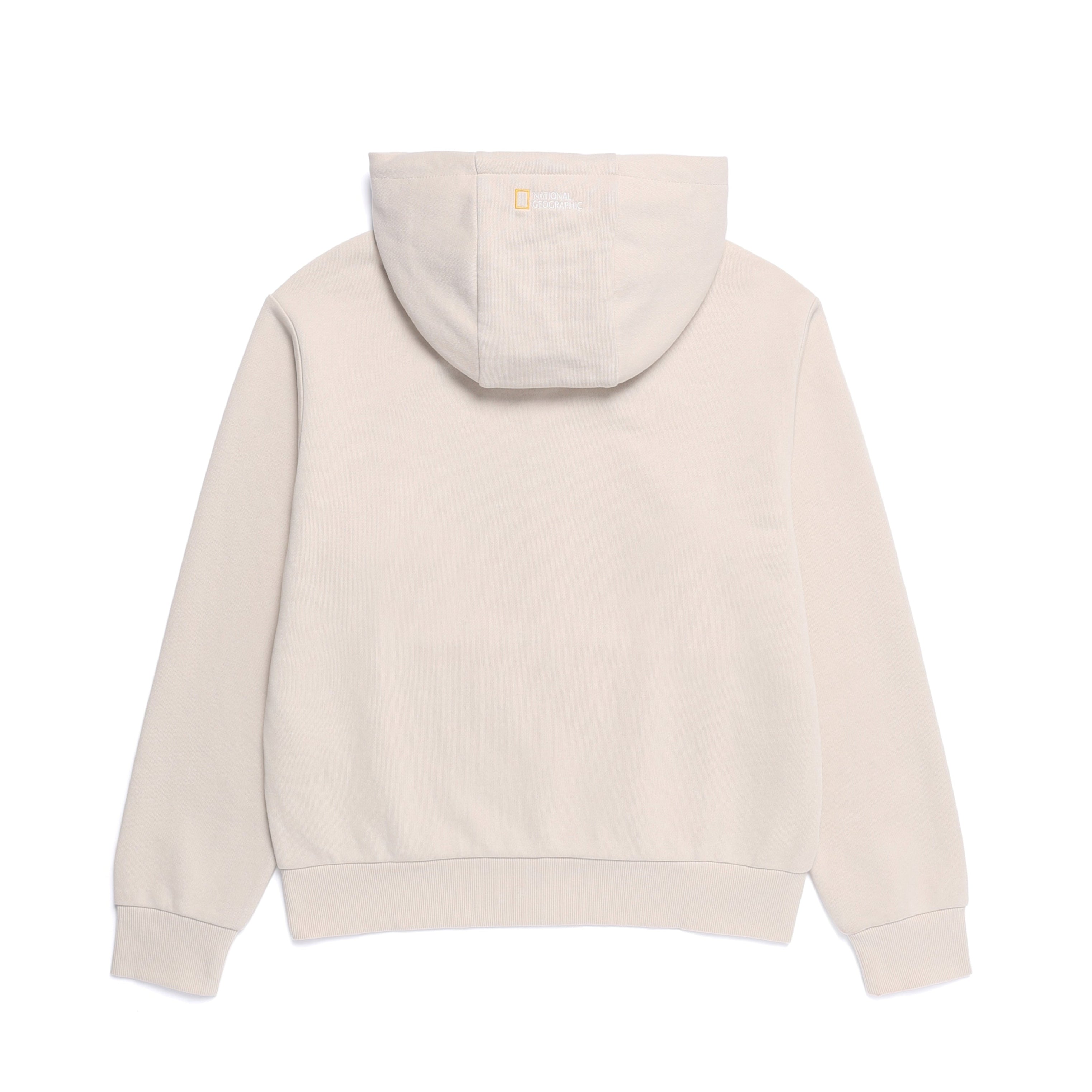 WOMEN ANIMAL WAPPEN TRAINING HOODIED ZIP-UP SILVER BIRCH