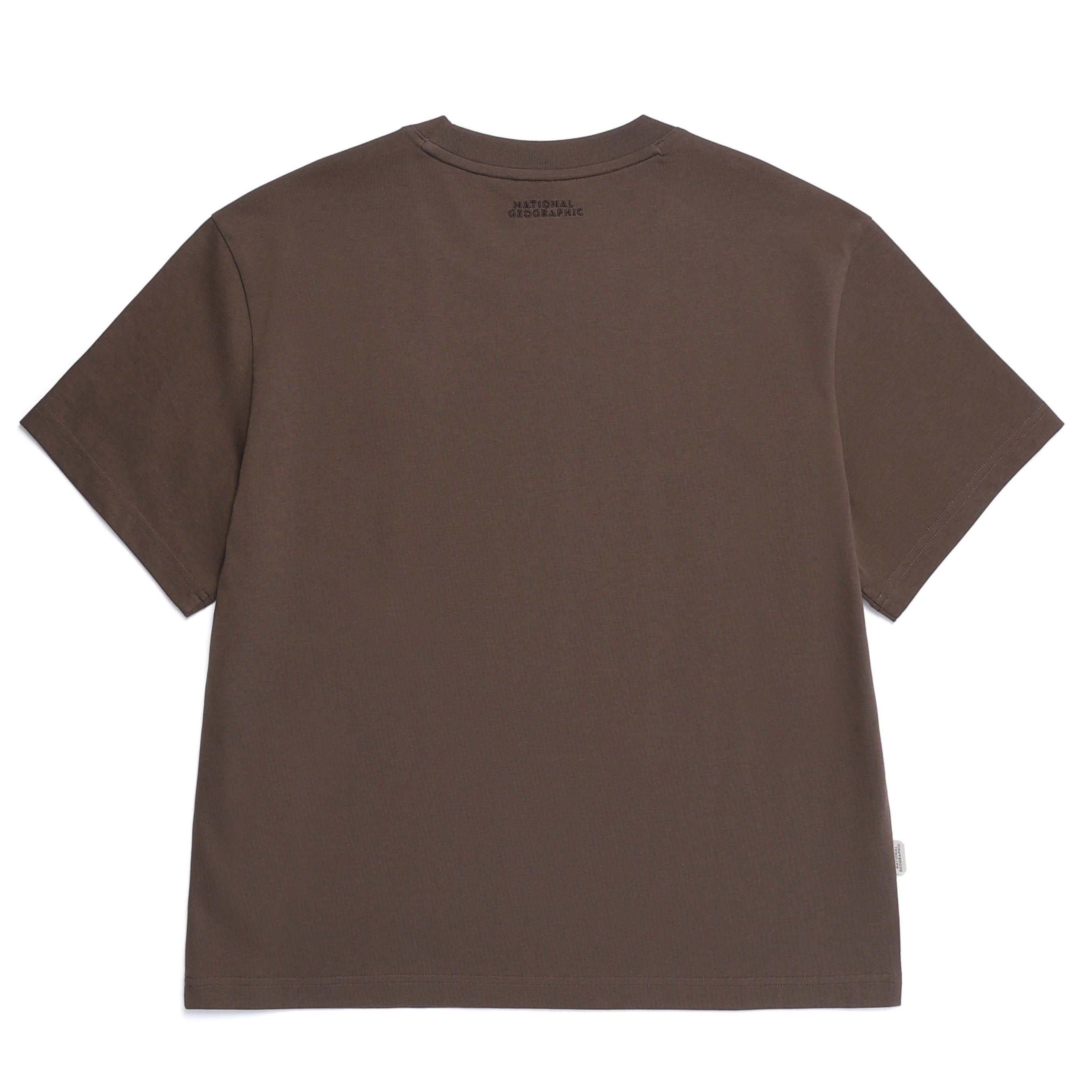 WOMEN ANIMAL WAPPEN T-SHIRTS BROWN