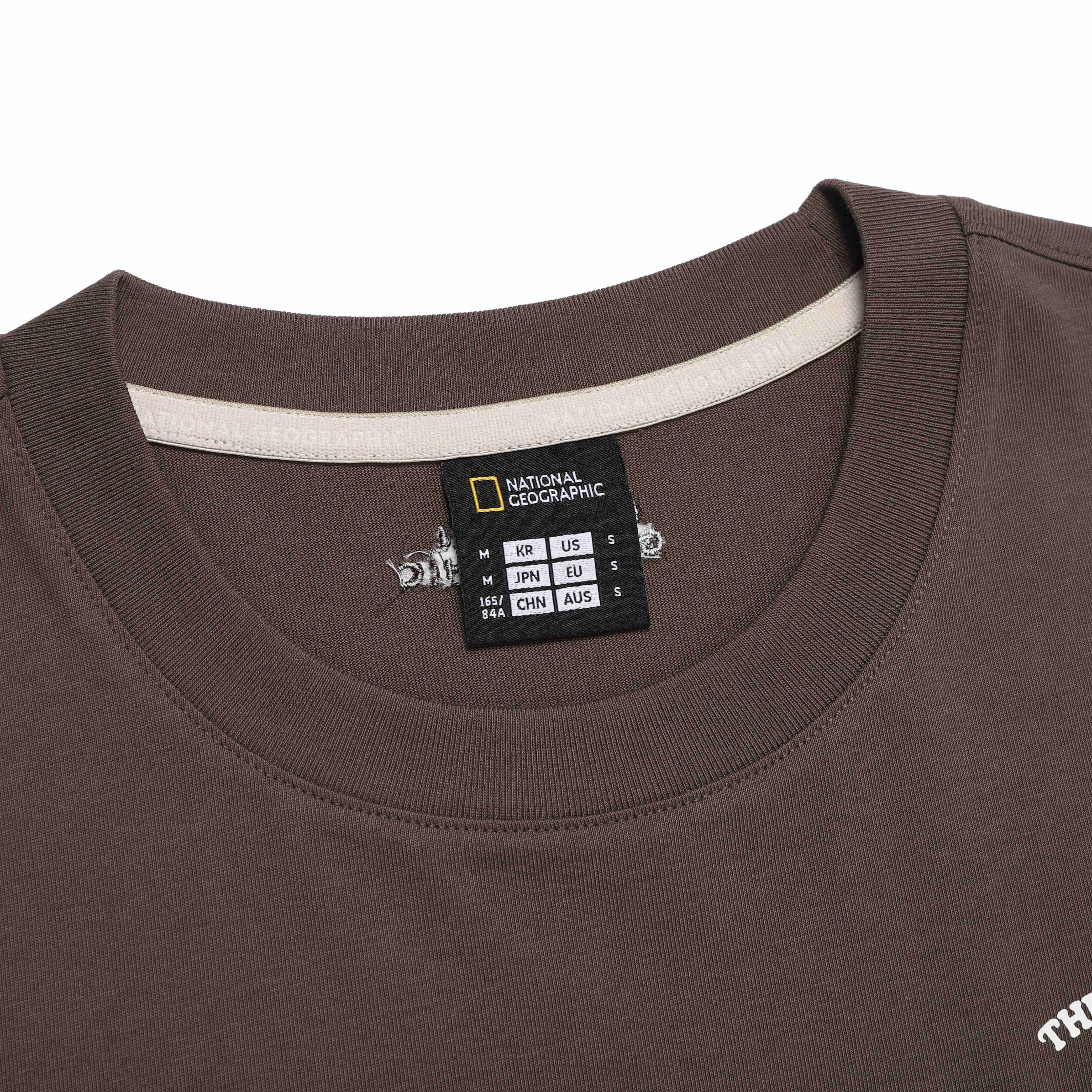 WOMEN ANIMAL WAPPEN T-SHIRTS BROWN