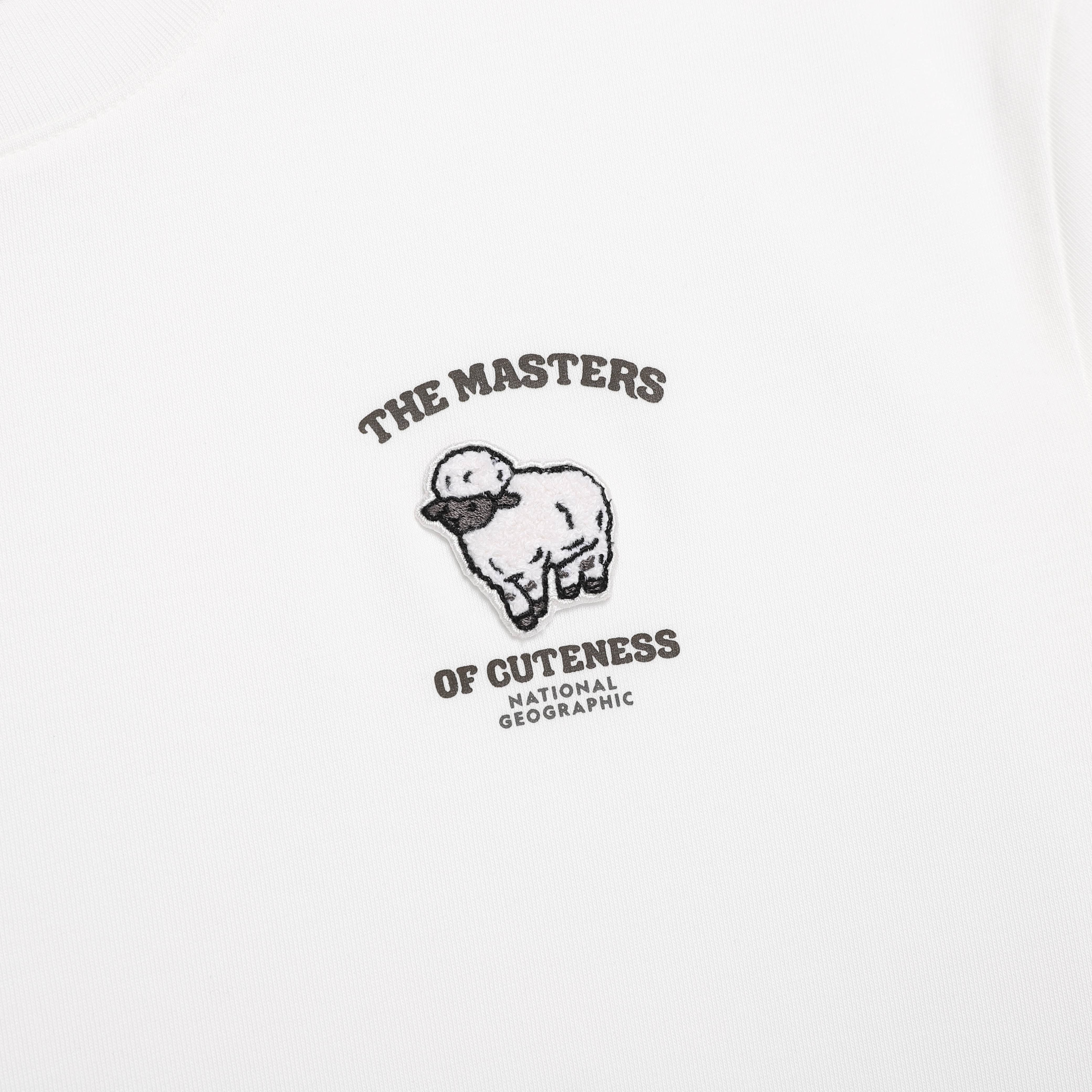 WOMEN ANIMAL WAPPEN T-SHIRTS O/WHITE