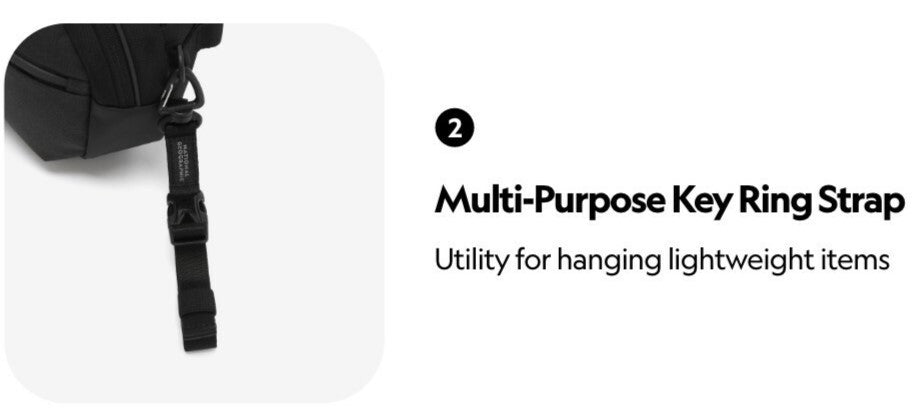 NRN FIELD SLING BAG BLACK