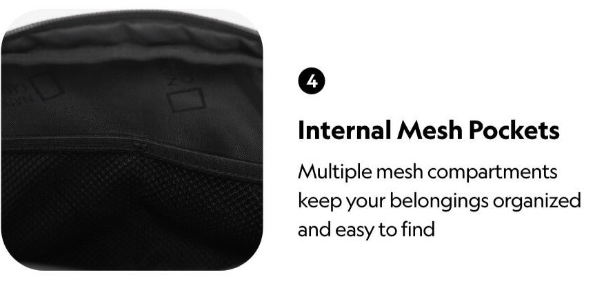 NRN FIELD SLING BAG BLACK