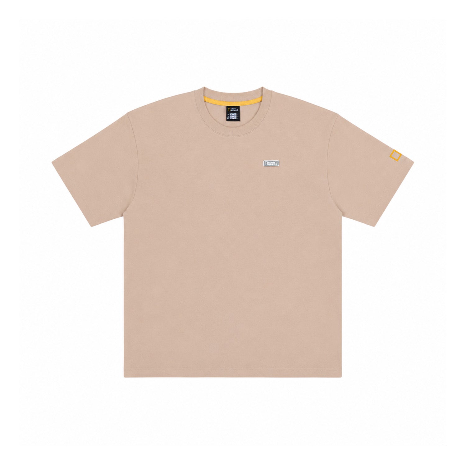 INDONESIA DRAGON SHORT SLEEVE T-SHIRT (SEMI OVER FIT) BEIGE