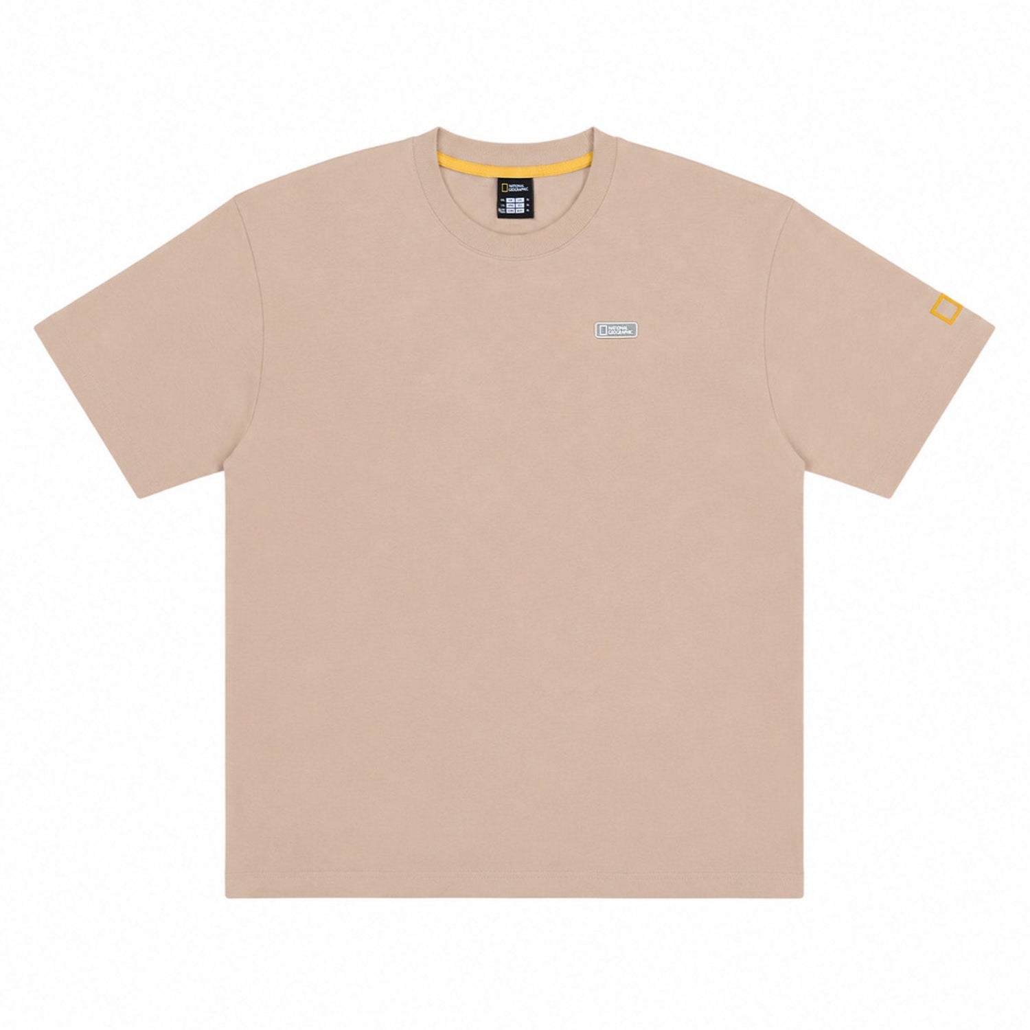 INDONESIA DRAGON SHORT SLEEVE T-SHIRT (SEMI OVER FIT) BEIGE