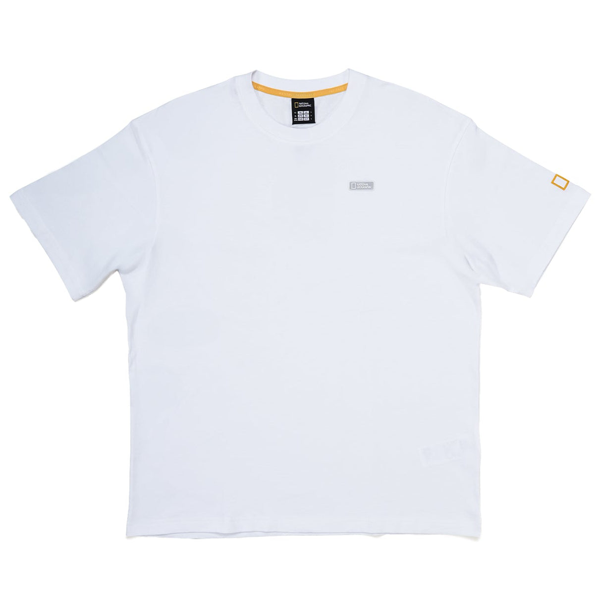 INDONESIA ORANGUTAN SHORT SLEEVE T-SHIRT (SEMI OVER FIT) WHITE