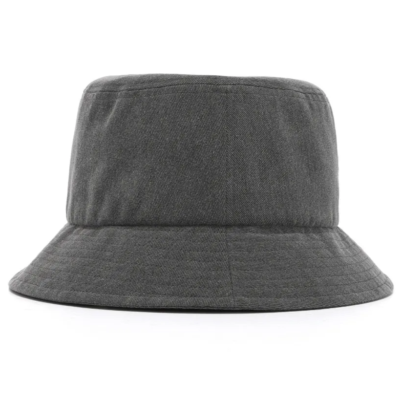 STITCH WASHING BUCKET HAT CHARCOAL