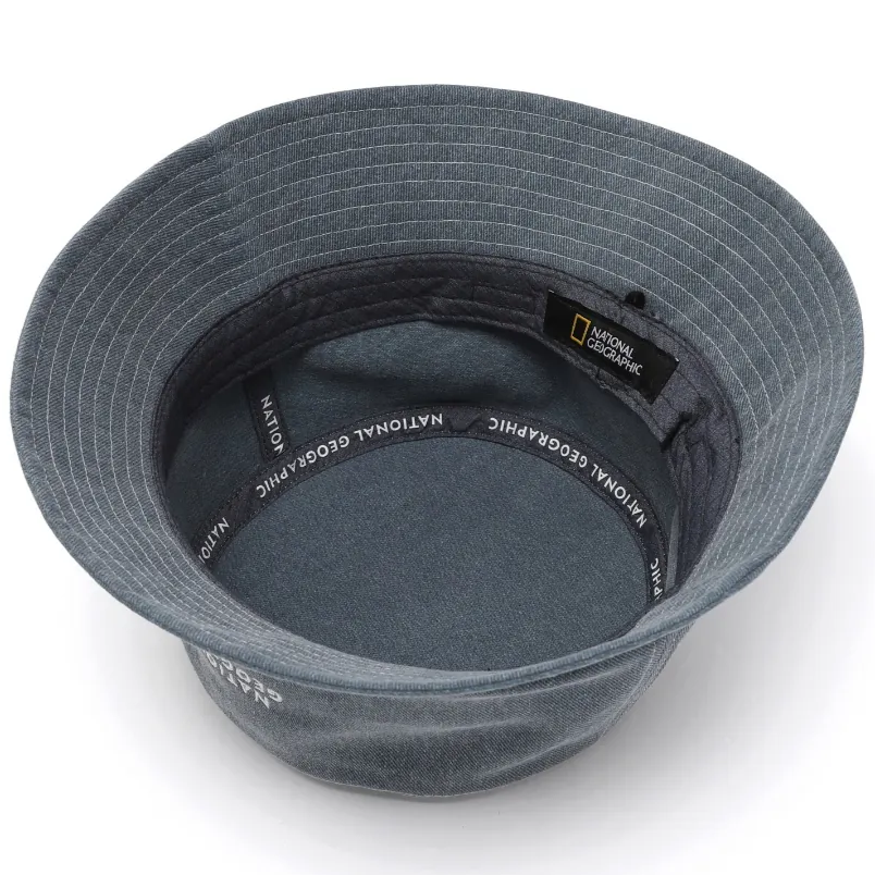 STITCH WASHING BUCKET HAT NAVY