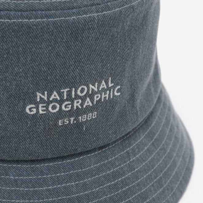 STITCH WASHING BUCKET HAT NAVY