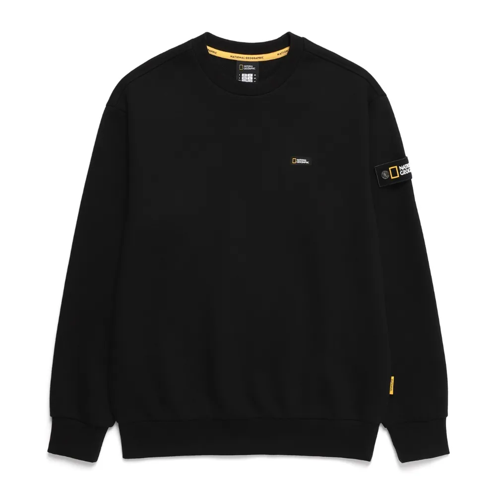 LEUCOS LOGO ARTWORK SWEATSHIRT CARBON BLACK