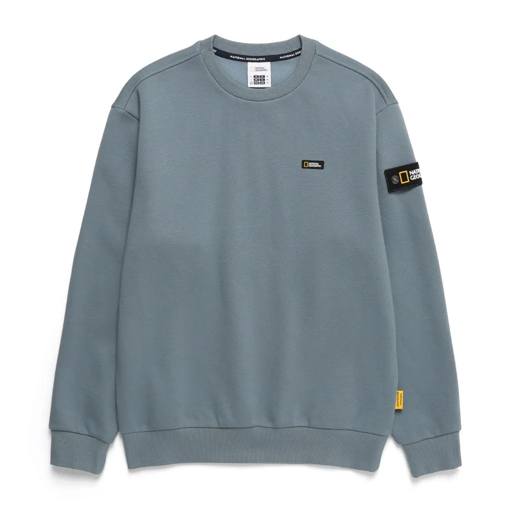 LEUCOS LOGO ARTWORK SWEATSHIRT STEEL BLUE