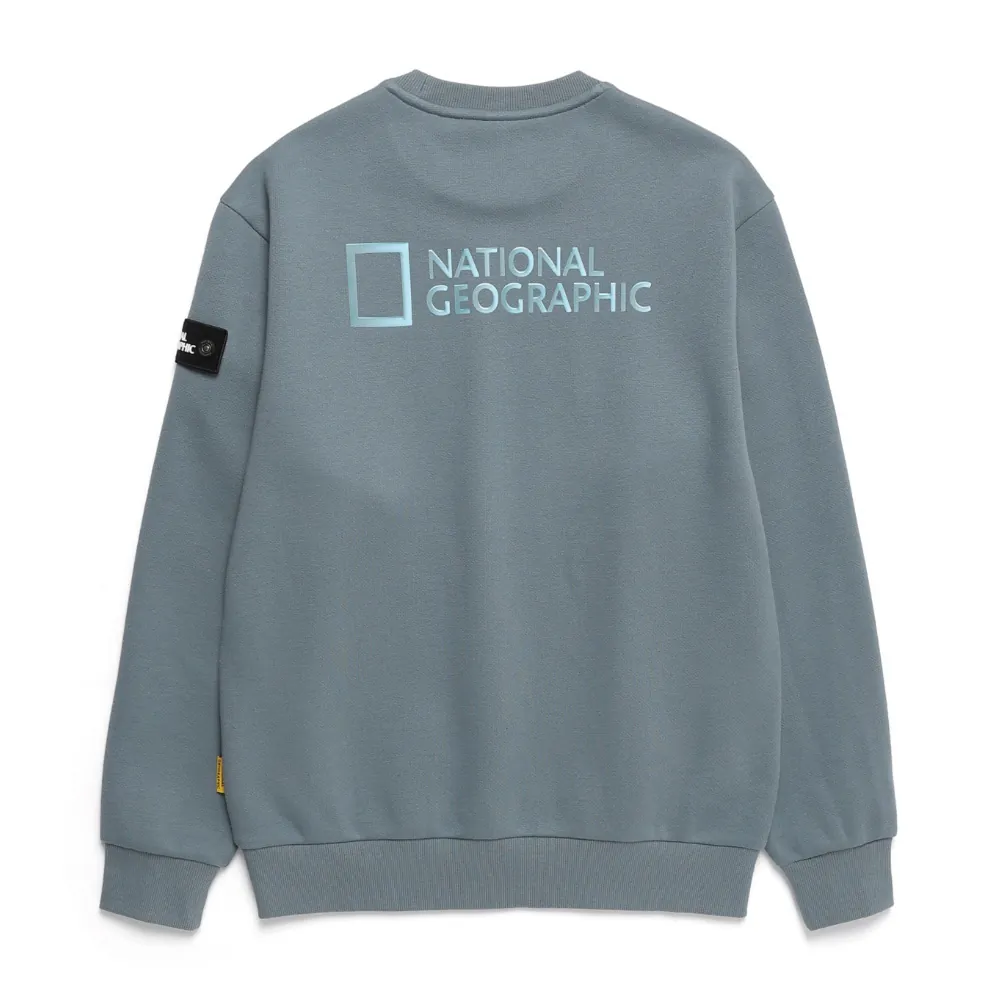 LEUCOS LOGO ARTWORK SWEATSHIRT STEEL BLUE