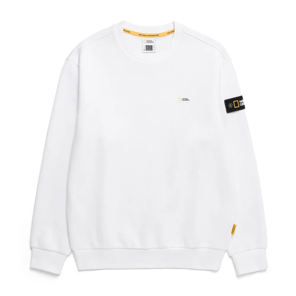 LEUCOS LOGO ARTWORK SWEATSHIRT WHITE