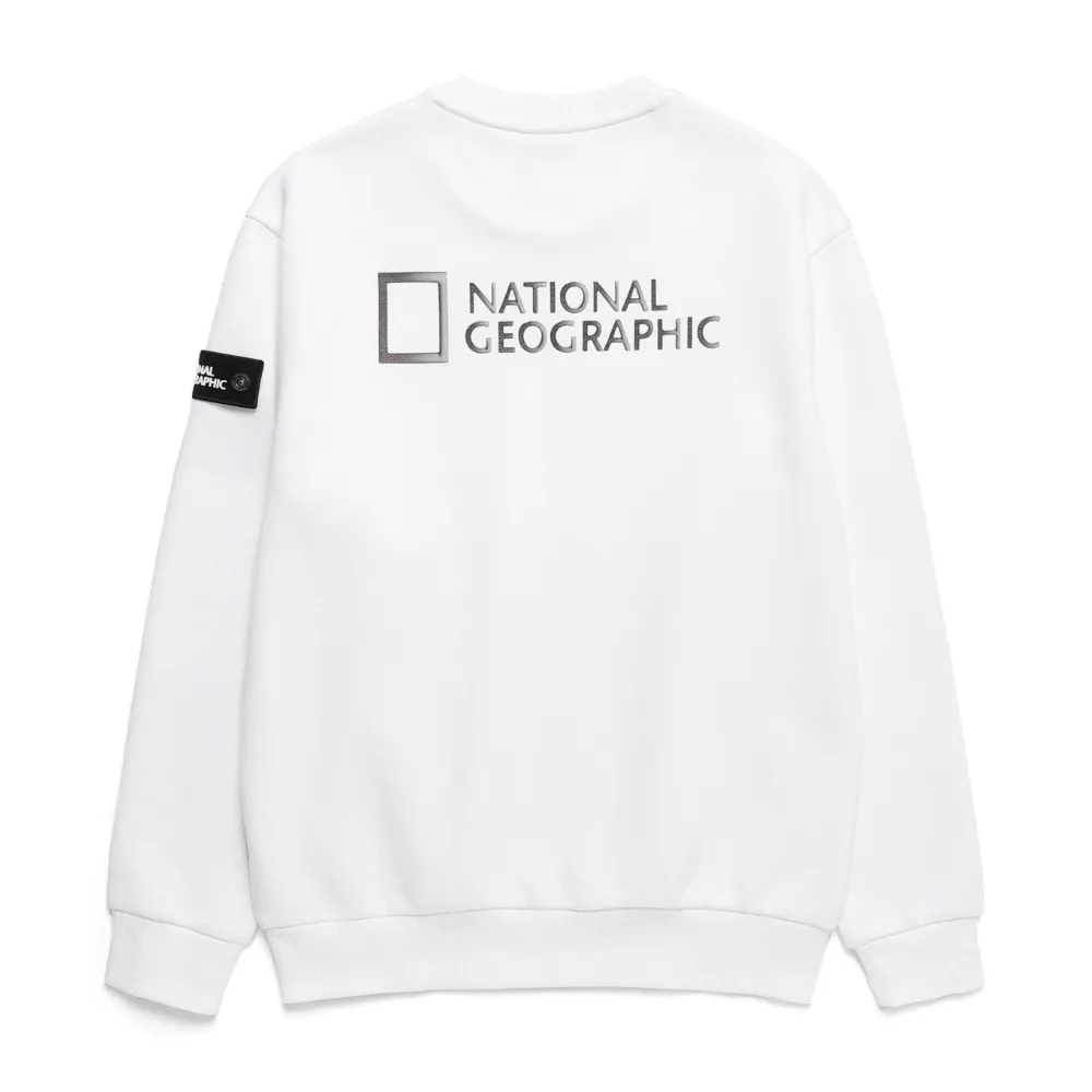 LEUCOS LOGO ARTWORK SWEATSHIRT WHITE