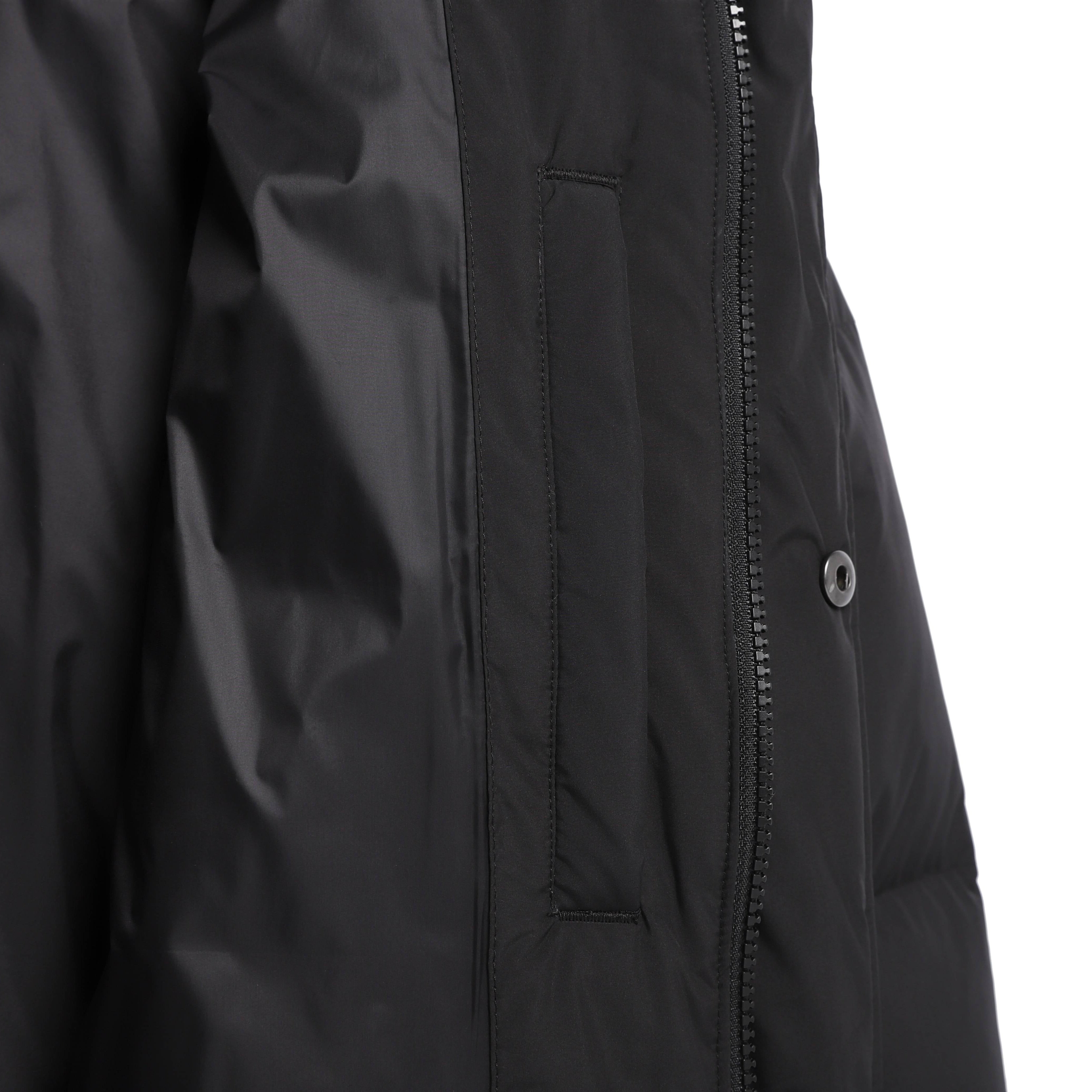 CAPRA LONG DUCK DOWN JUMPER BLACK