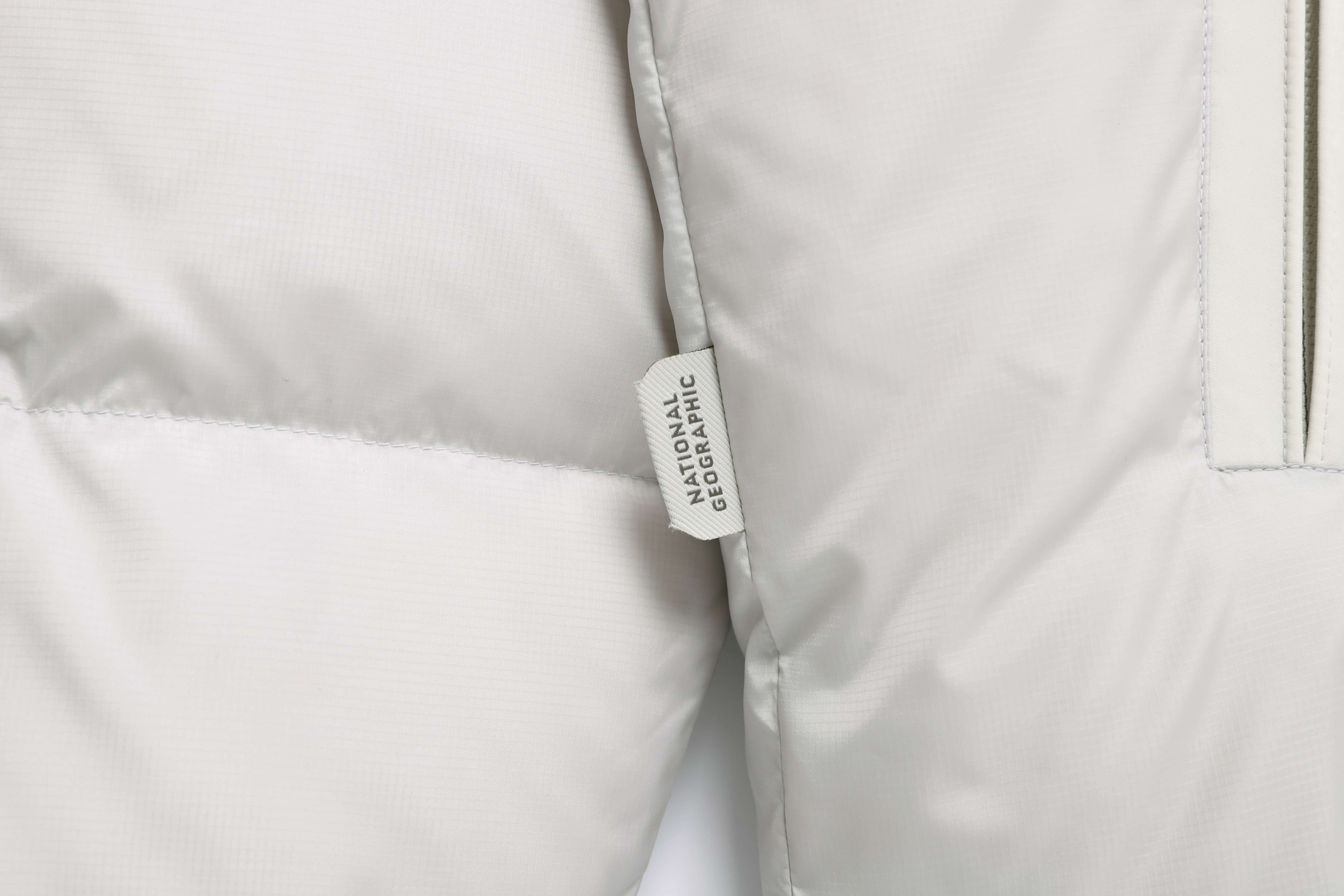 EIRA SHORT LENGTH HOODIE GOOSE DOWN JUMPER L/GREY