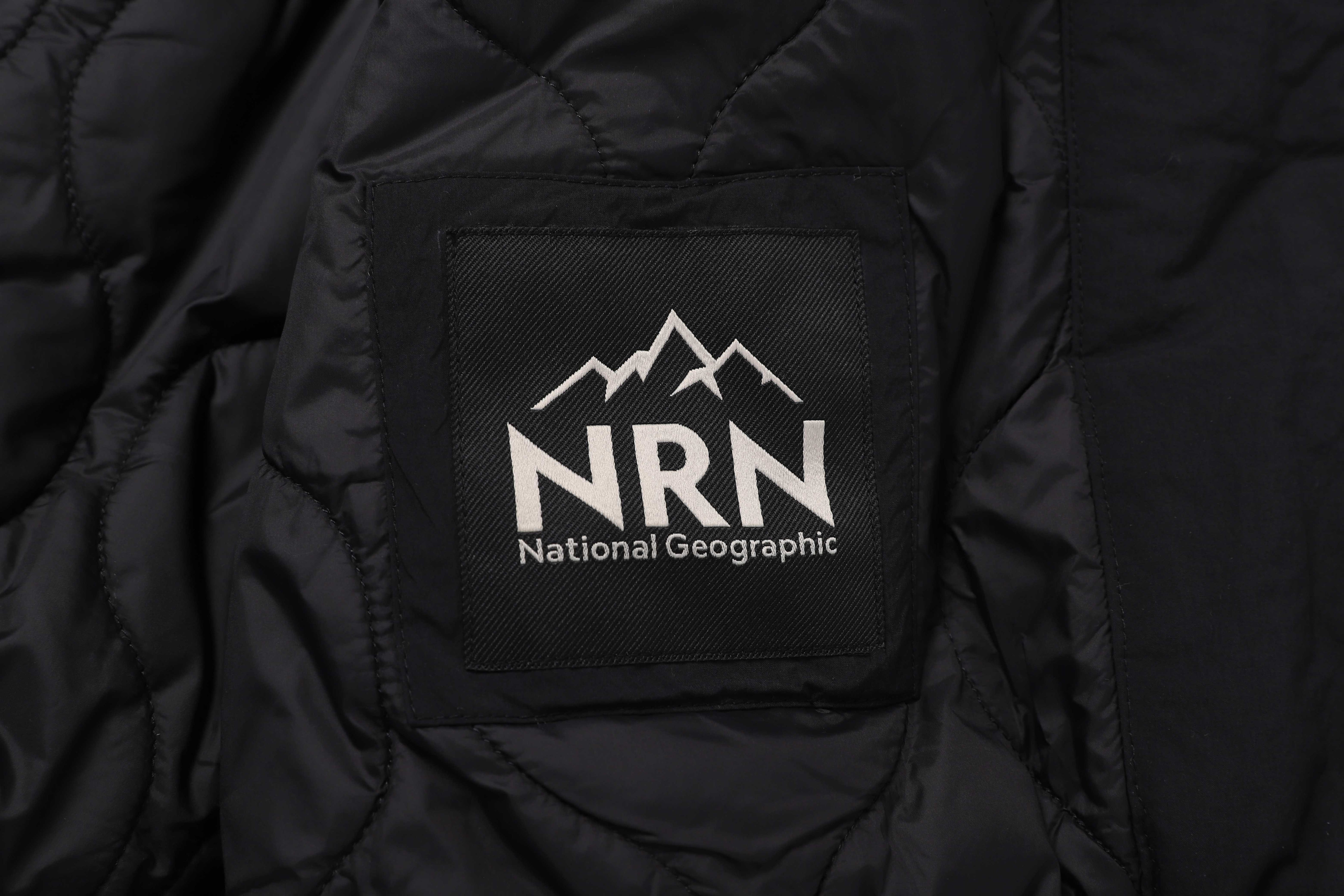 NRN WASHED PADDED BLOUSON JUMPER BLACK