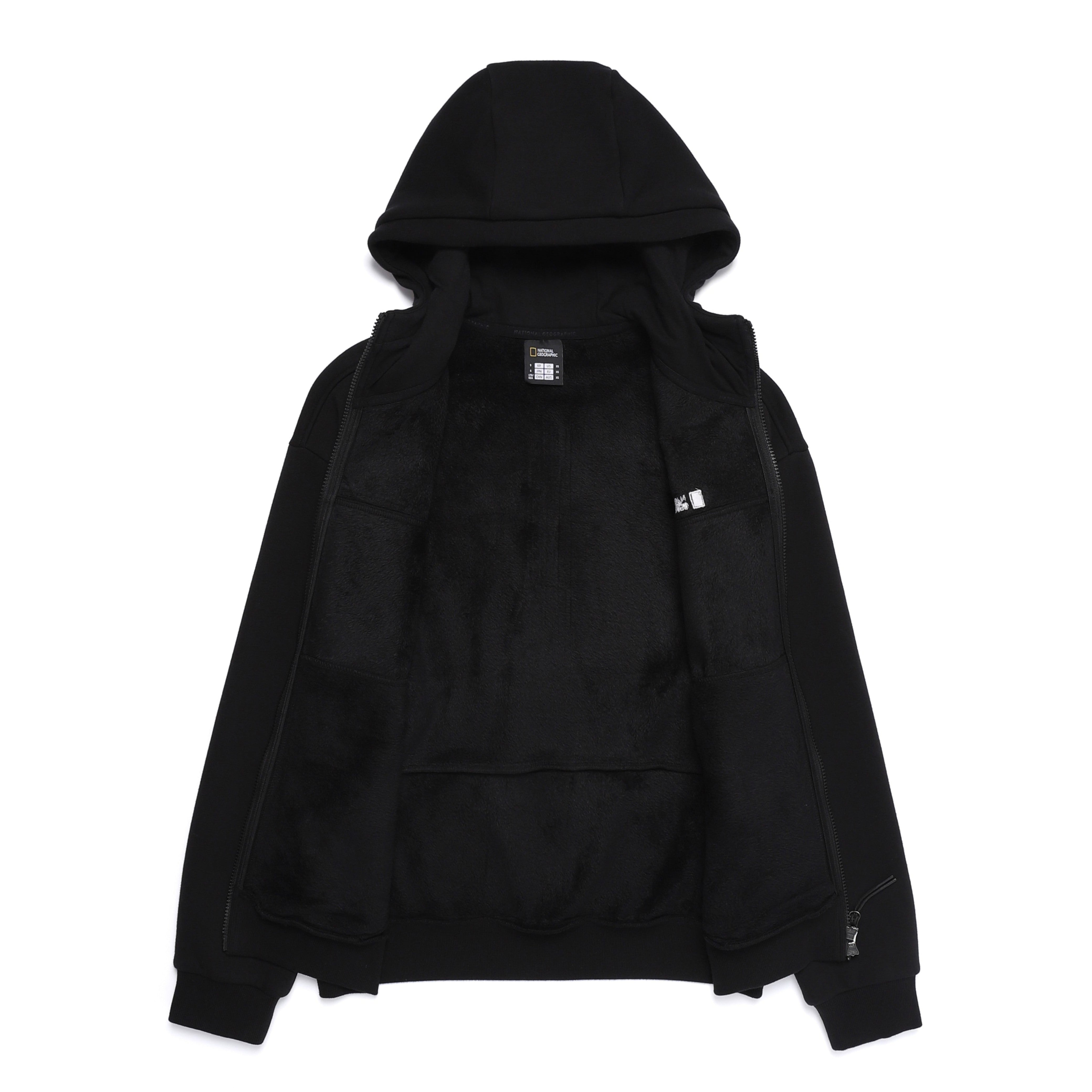 PINTAIL TRAINING HOODIE ZIP UP BLACK