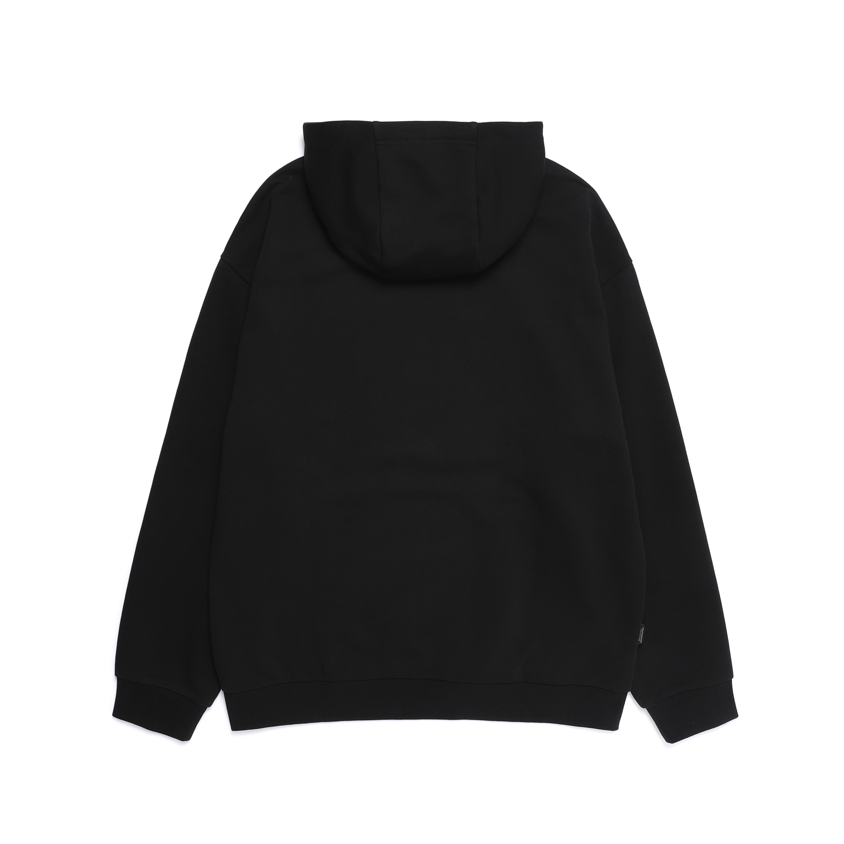 FOLHAS SMALL LOGO HOODIE BLACK