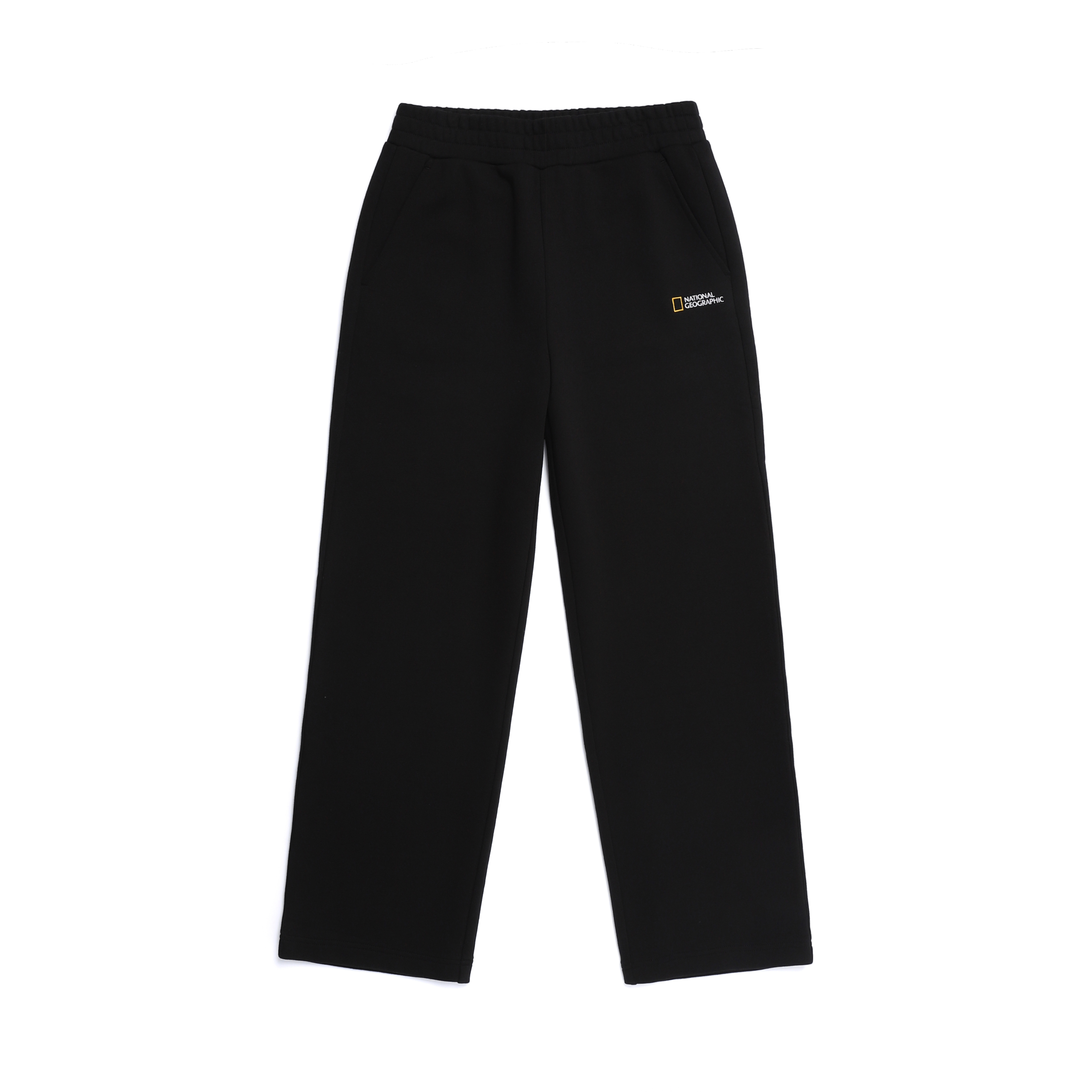 ANIMAL PATCH TRAINING STRAIGHT PANTS BLACK
