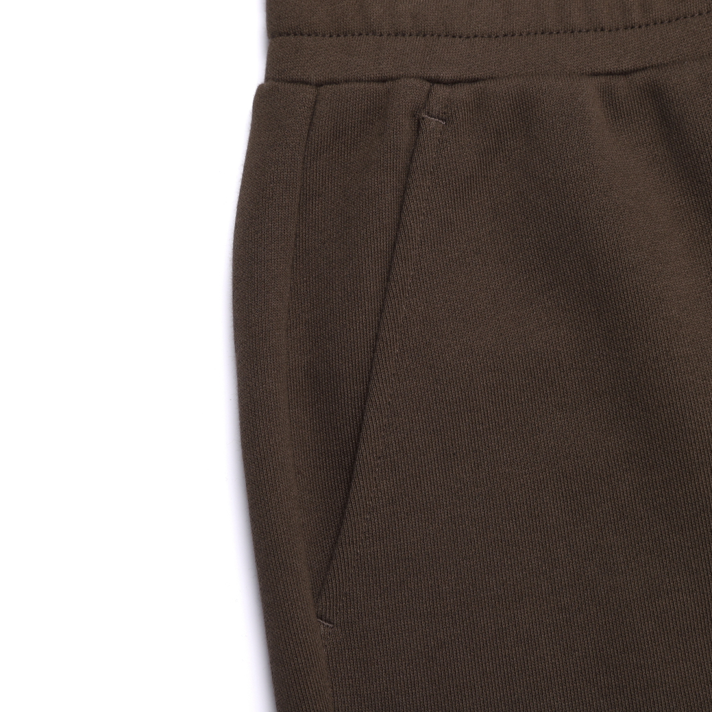 ANIMAL PATCH TRAINING STRAIGHT PANTS BROWN