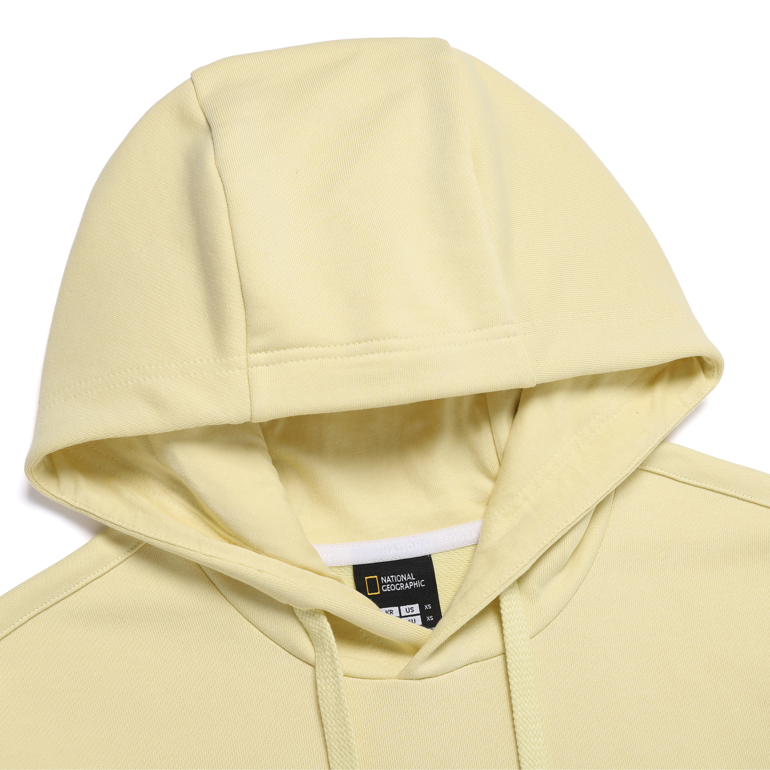 FOLHAS SMALL LOGO HOODIE LIME