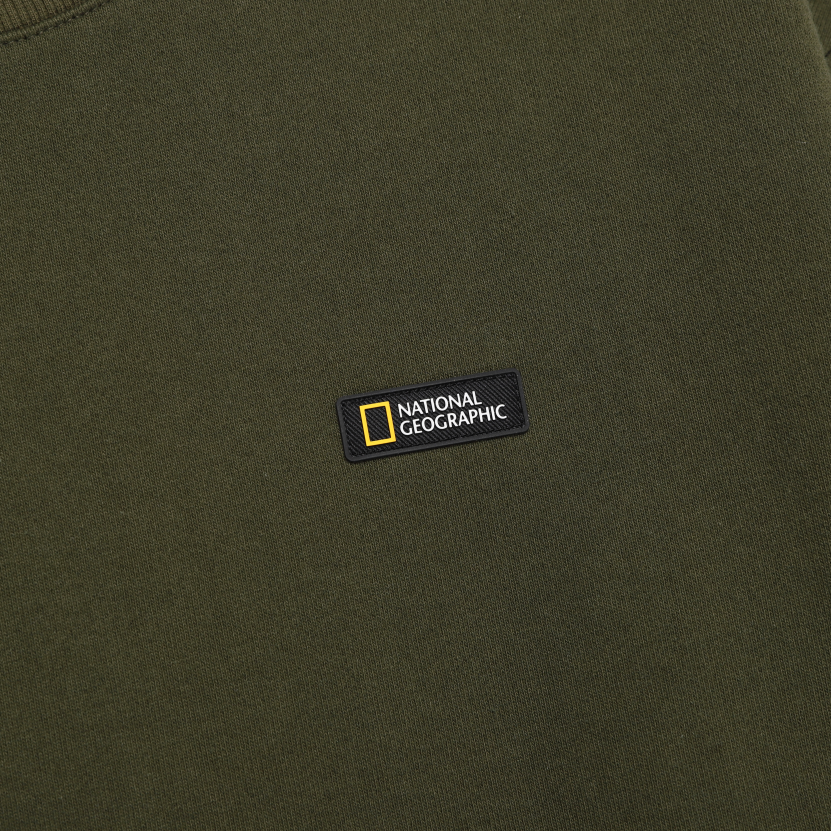 UNISEX LARGA HEAVY WEIGHT SWEATSHIRTS OLIVE KHAKI