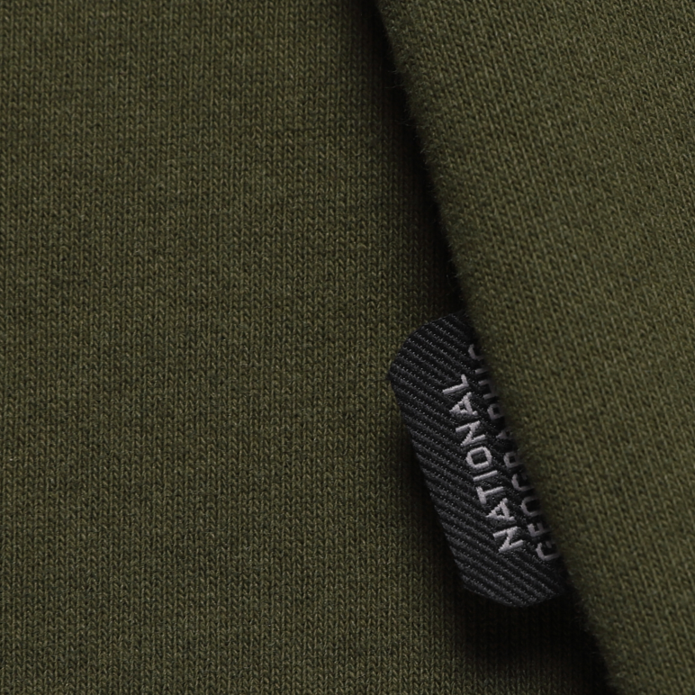 UNISEX LARGA HEAVY WEIGHT SWEATSHIRTS OLIVE KHAKI