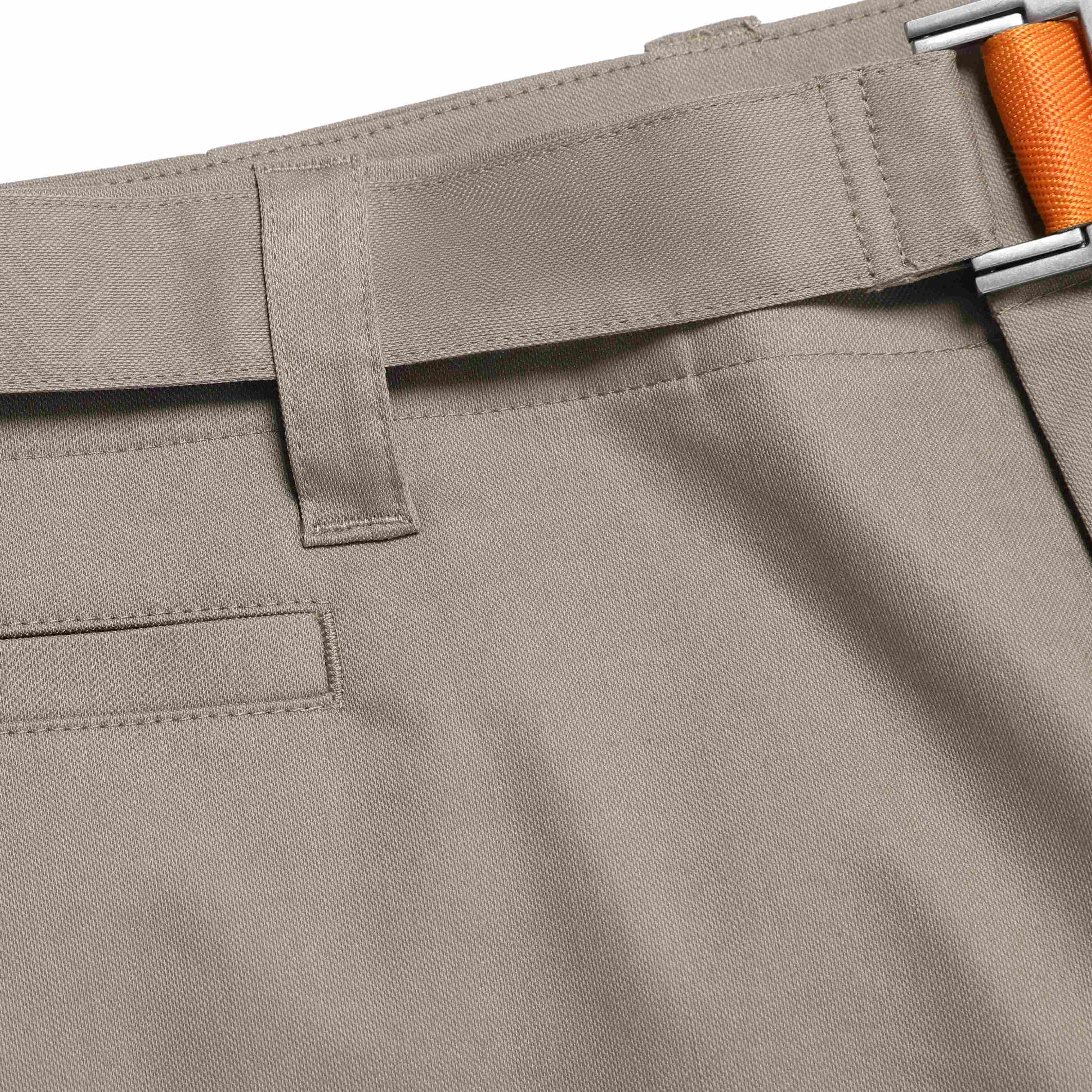 NRN BELTED PANTS OAK BEIGE