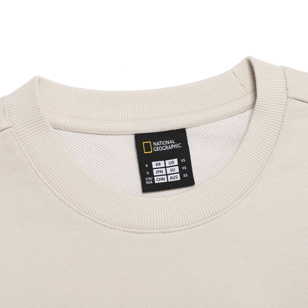 UNISEX LARGA HEAVY WEIGHT SWEATSHIRTS SILVER BIRCH