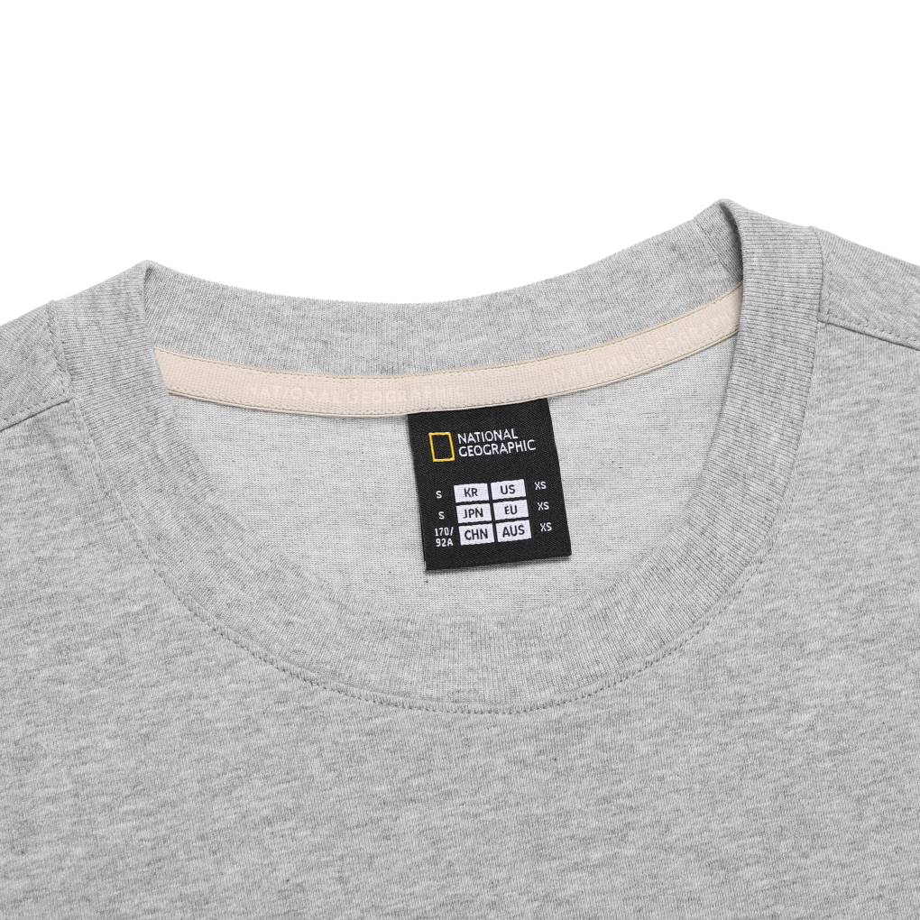 FALCO SMALL LOGO LONG SLEEVE T-SHIRT M/GREY