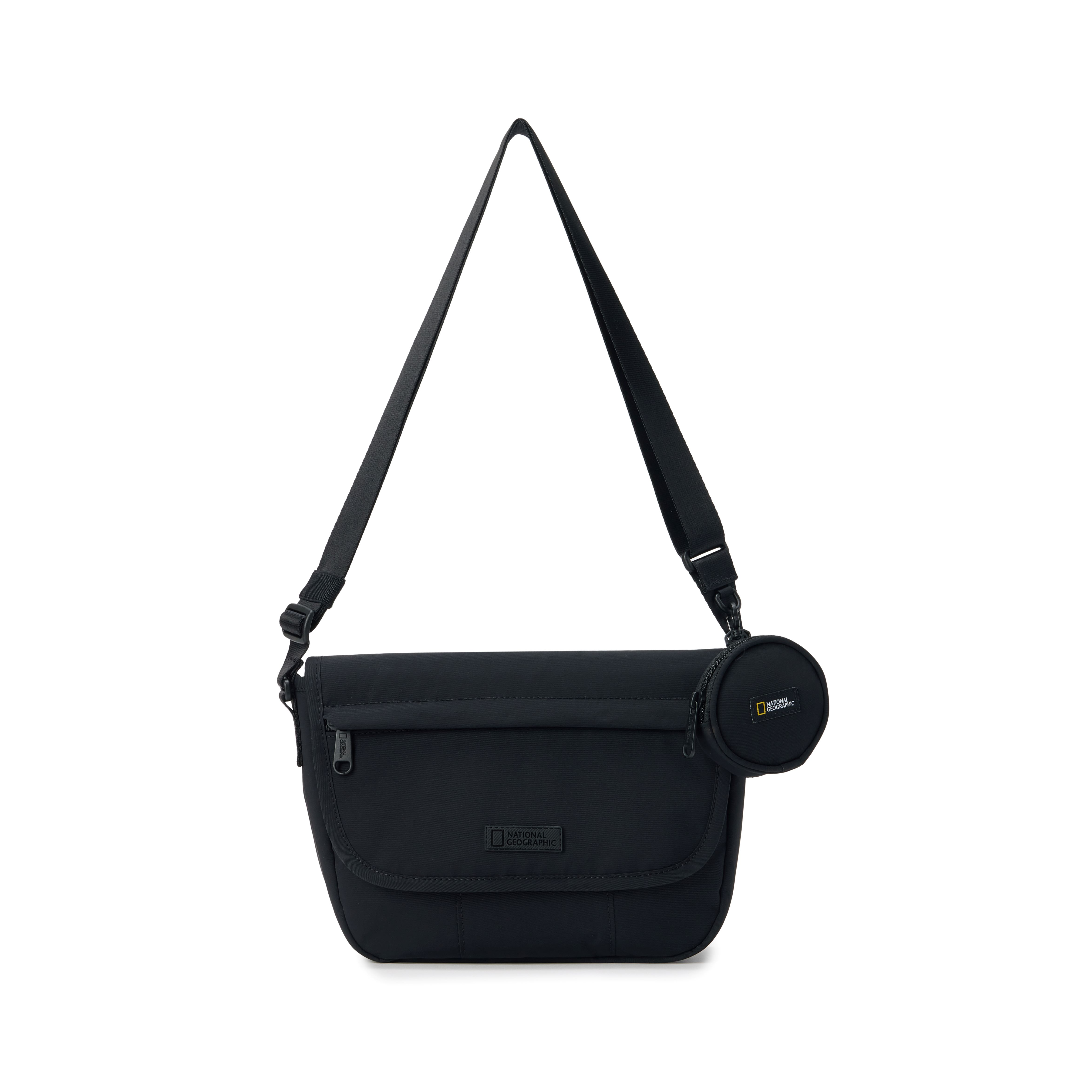 KIDS PADDED CROSS BAG BLACK