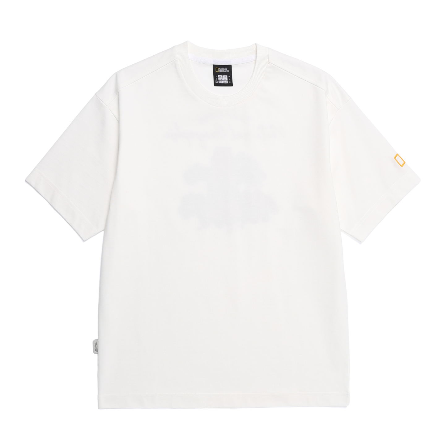 ANIMAL GRAPHIC SHORT SLEEVE T-SHIRT O/WHITE