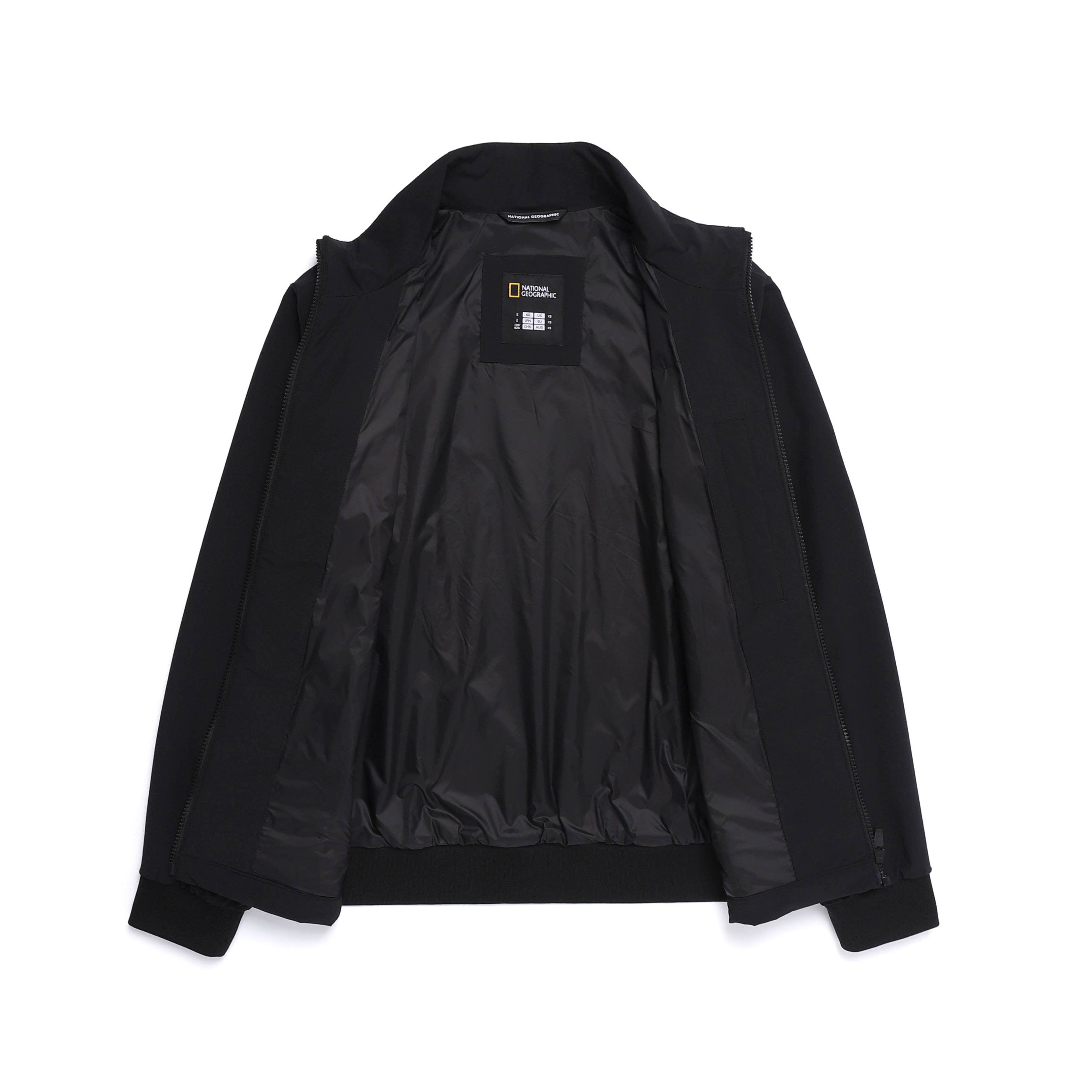 CALLISTO HIGH-NECK TRAINING JACKET BLACK