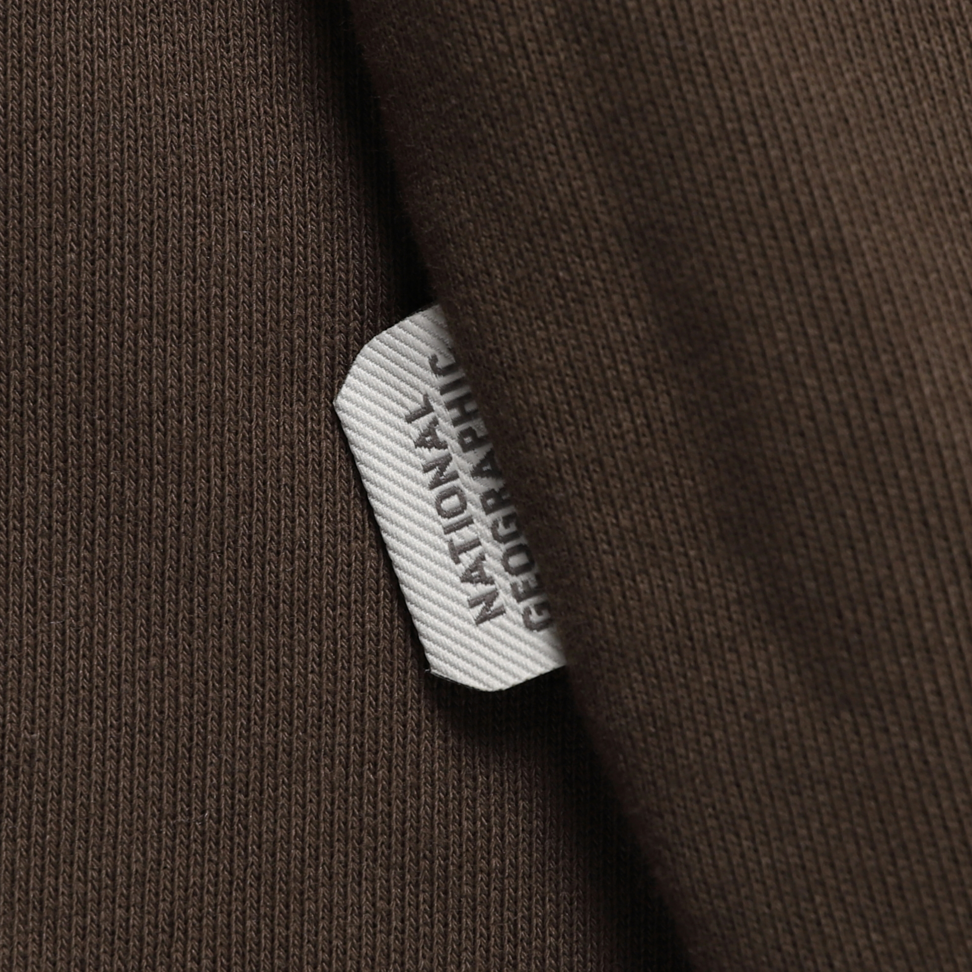 ANIMAL PATCH HOODIE ZIP-UP BROWN