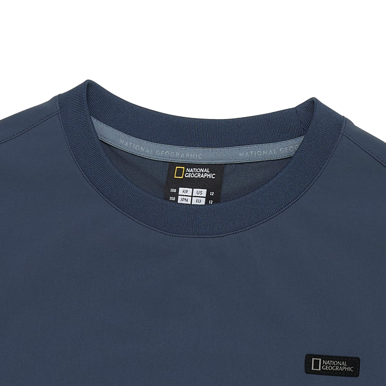 KIDS ADVENTURE MANATEE WOVEN SWEATSHIRT GRAY NAVY