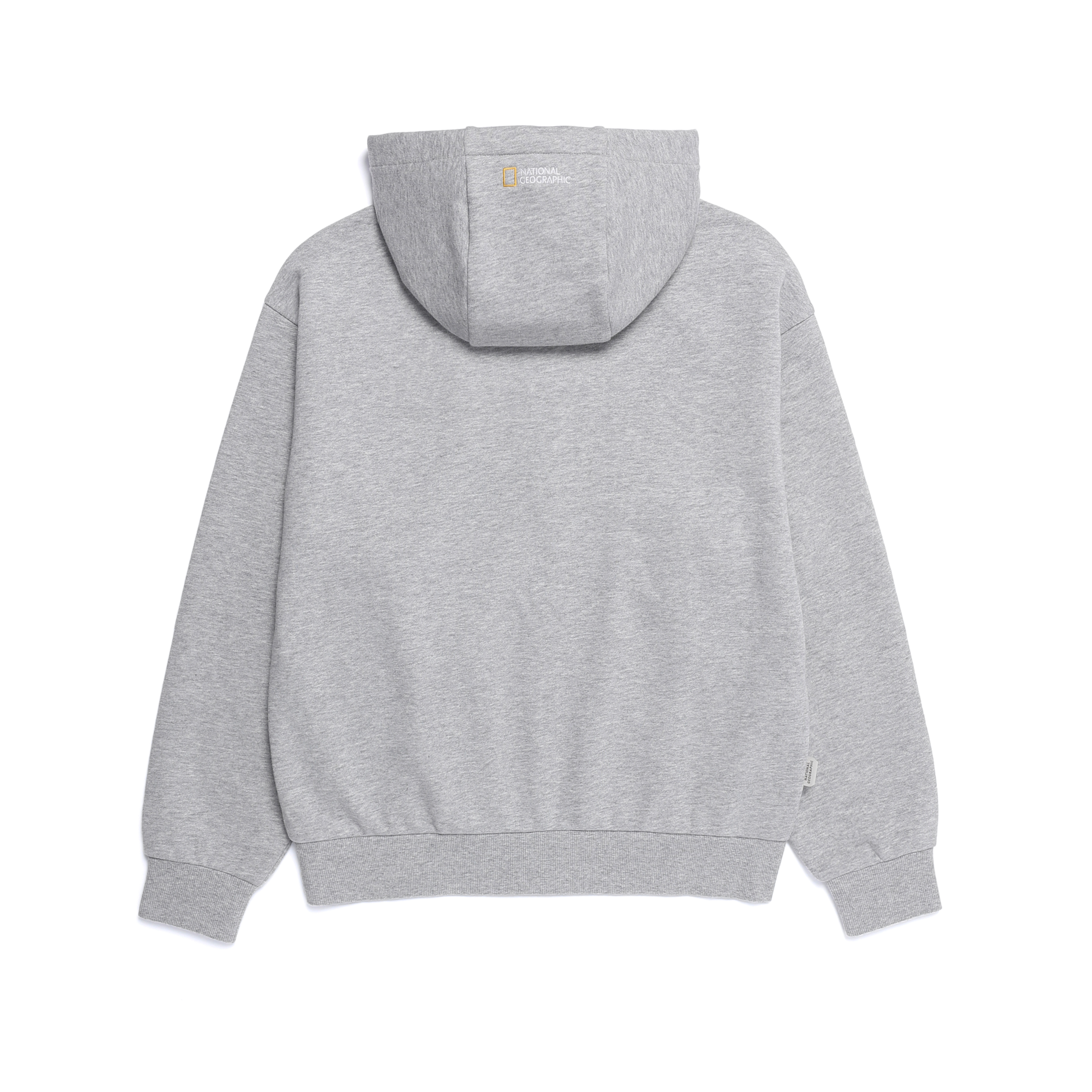 ANIMAL PATCH HOODIE ZIP-UP M/GREY