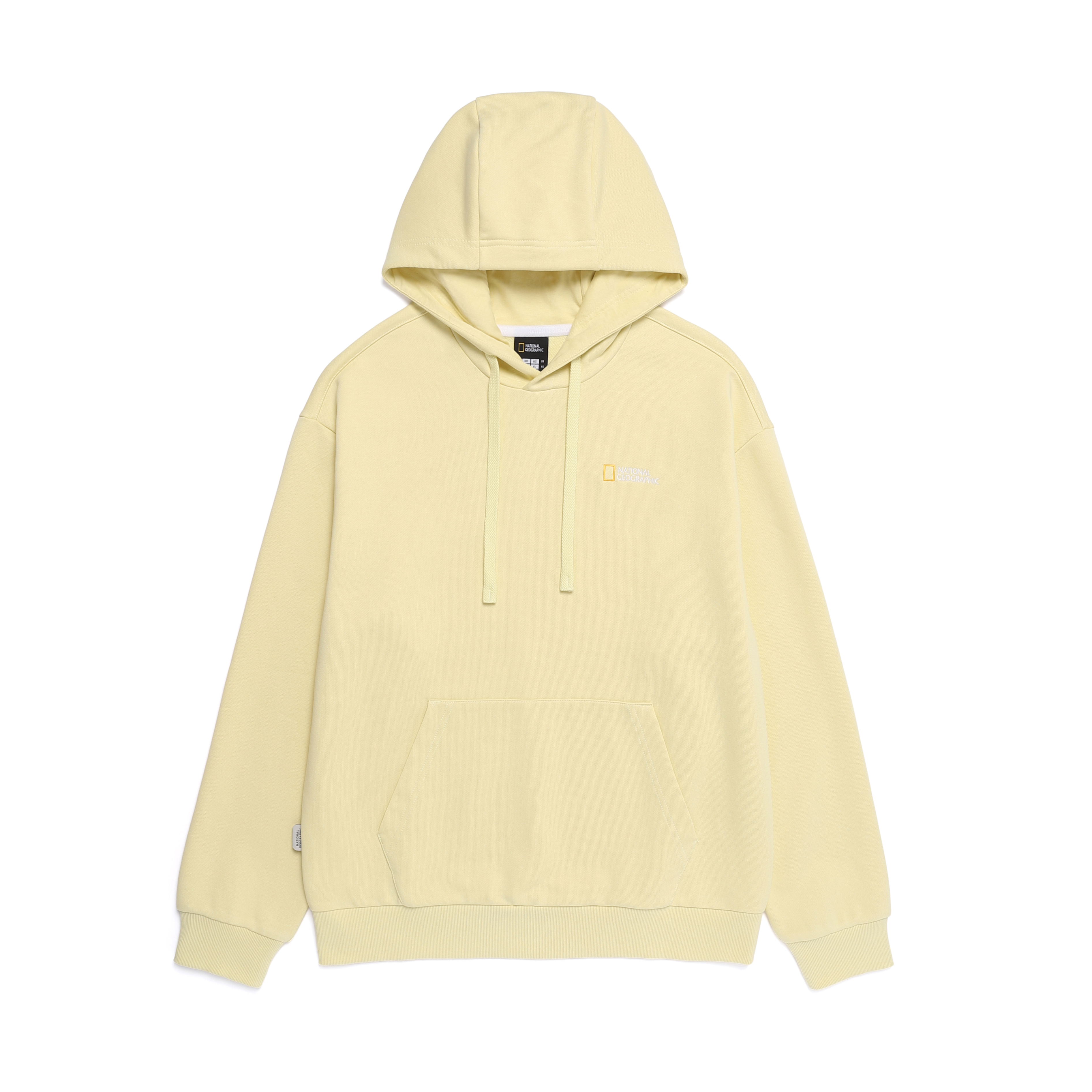 FOLHAS SMALL LOGO HOODIE LIME