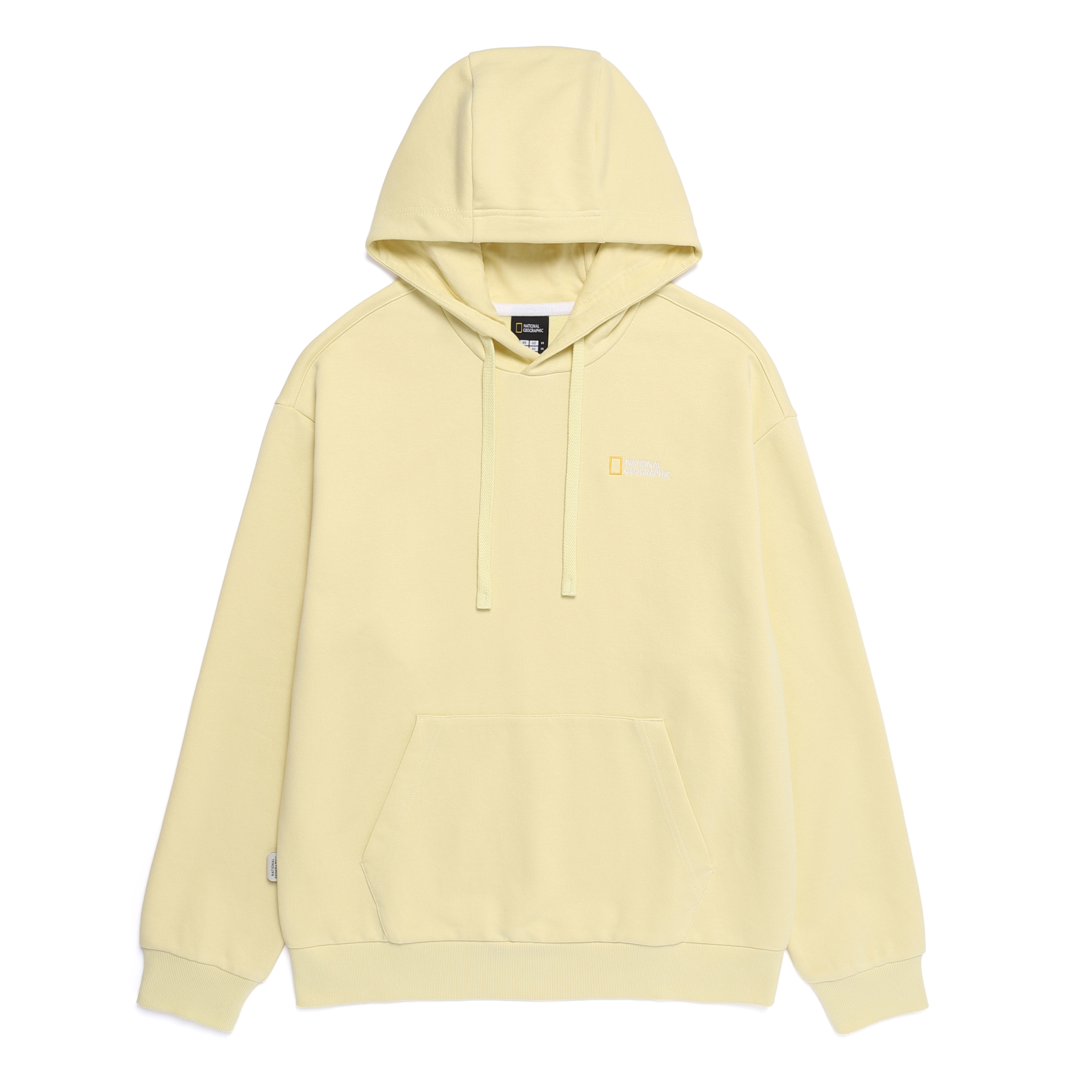 FOLHAS SMALL LOGO HOODIE LIME