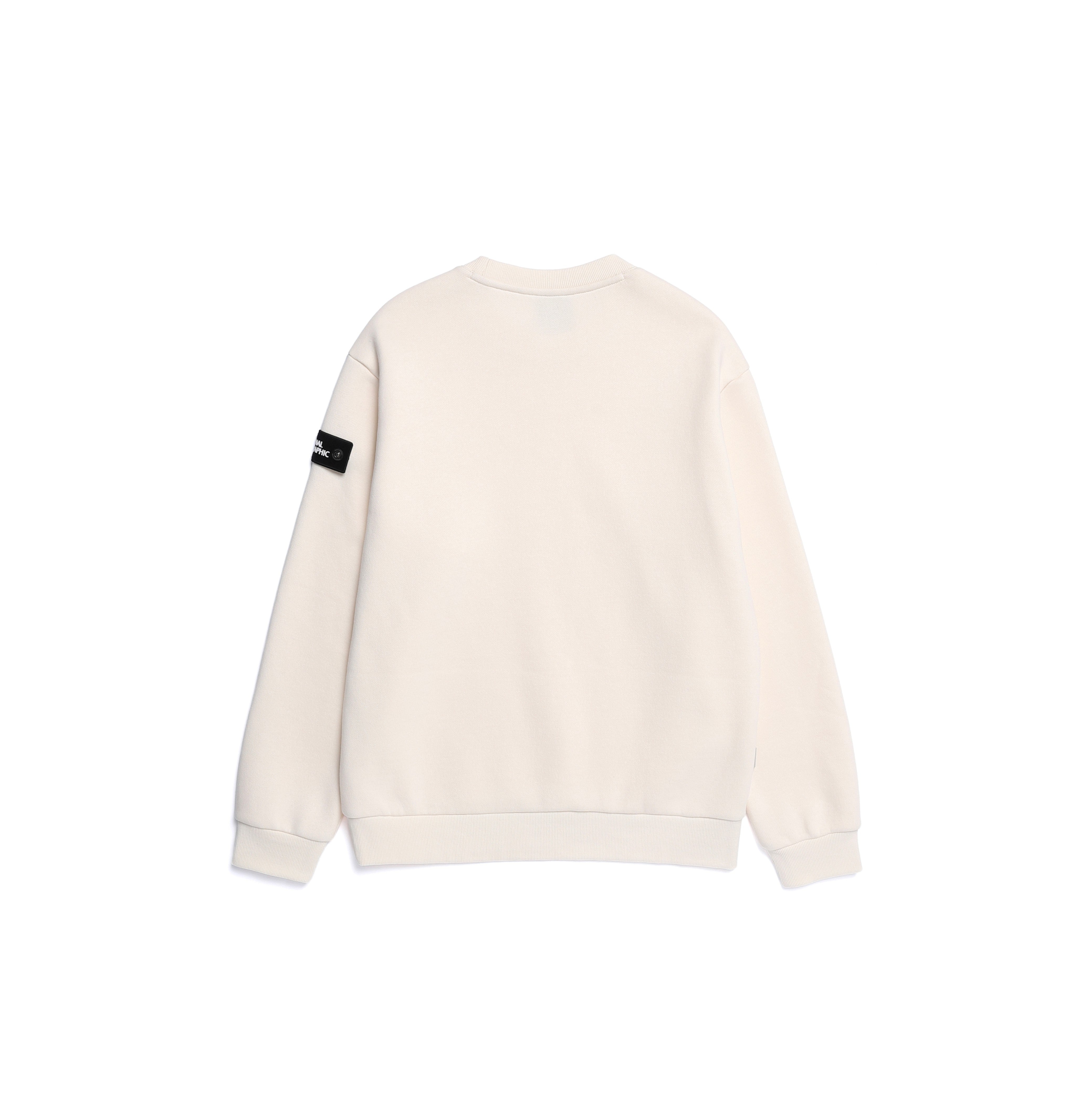 PLICATA SMALL LOGO SWEATSHIRT IVORY