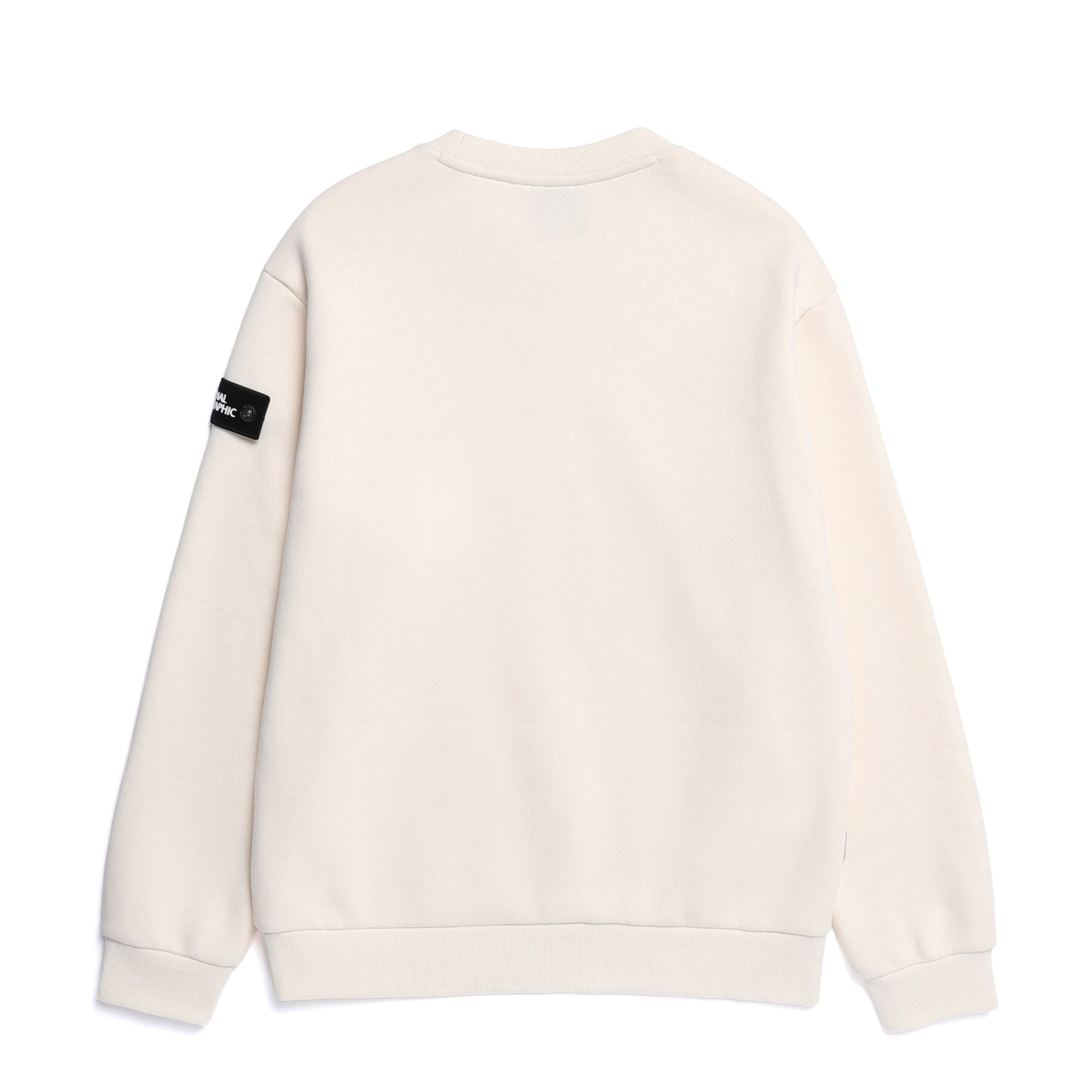 PLICATA SMALL LOGO SWEATSHIRT IVORY