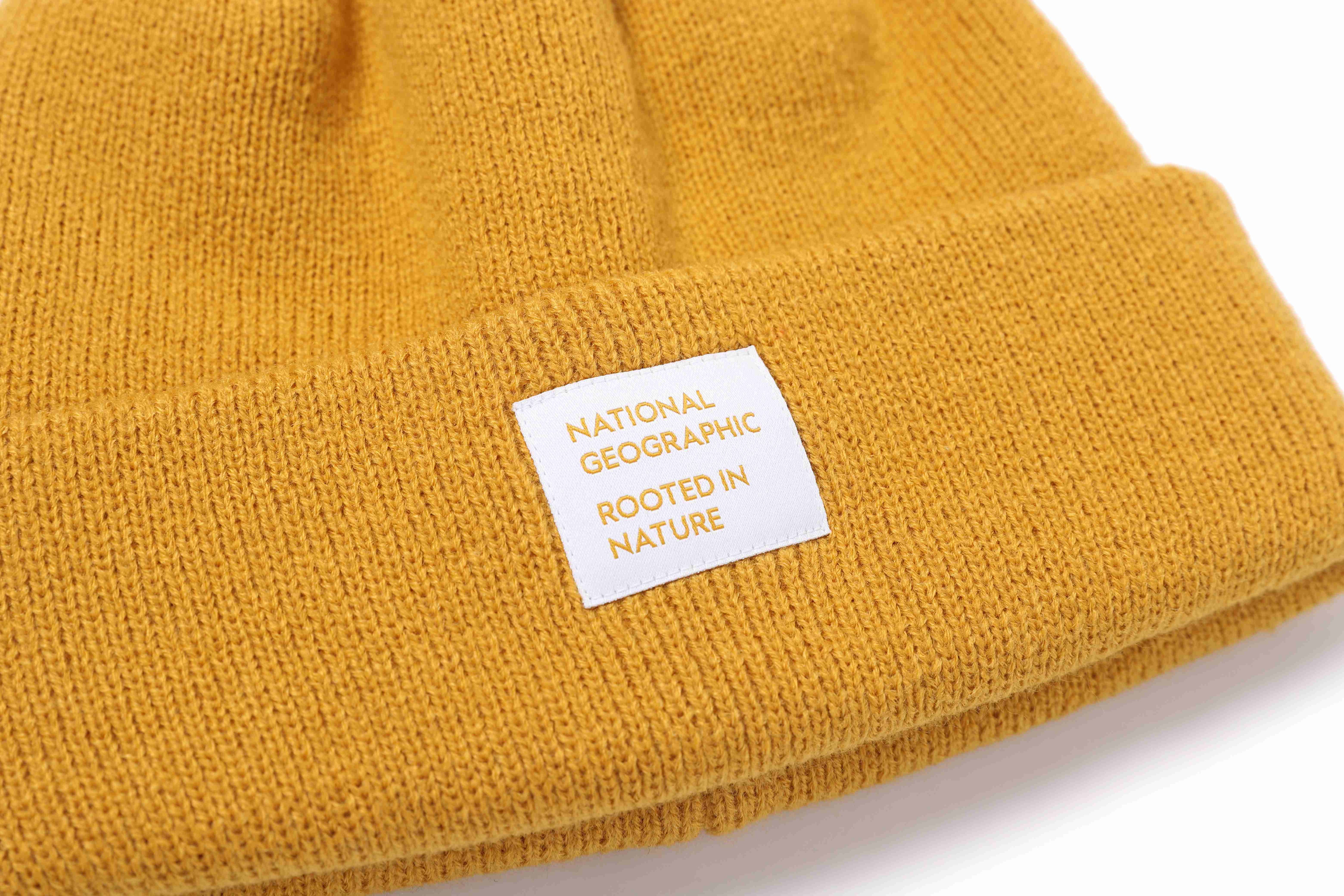 PLAIN BEANIE MUSTARD