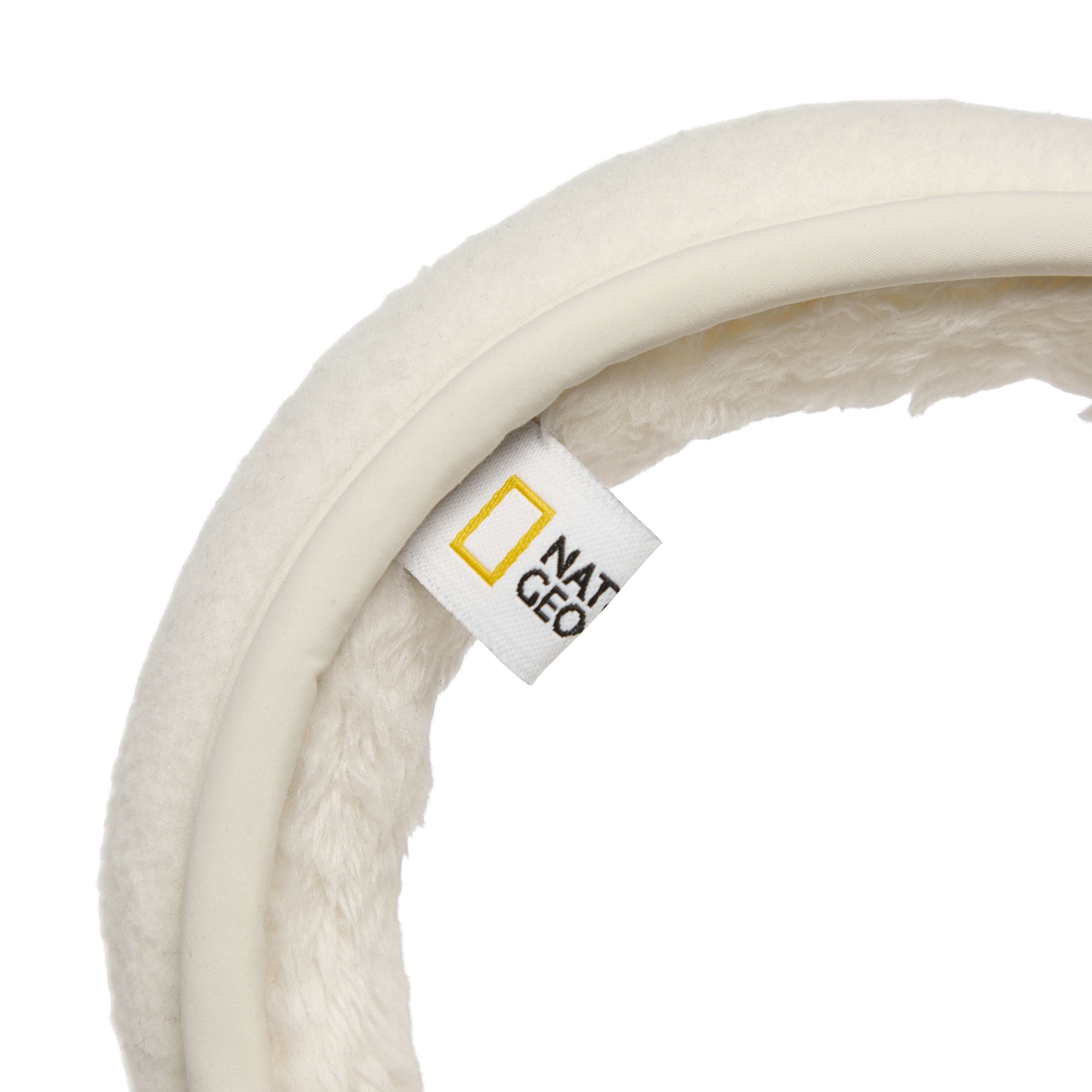 KIDS FLEECE EAR WARMER IVORY