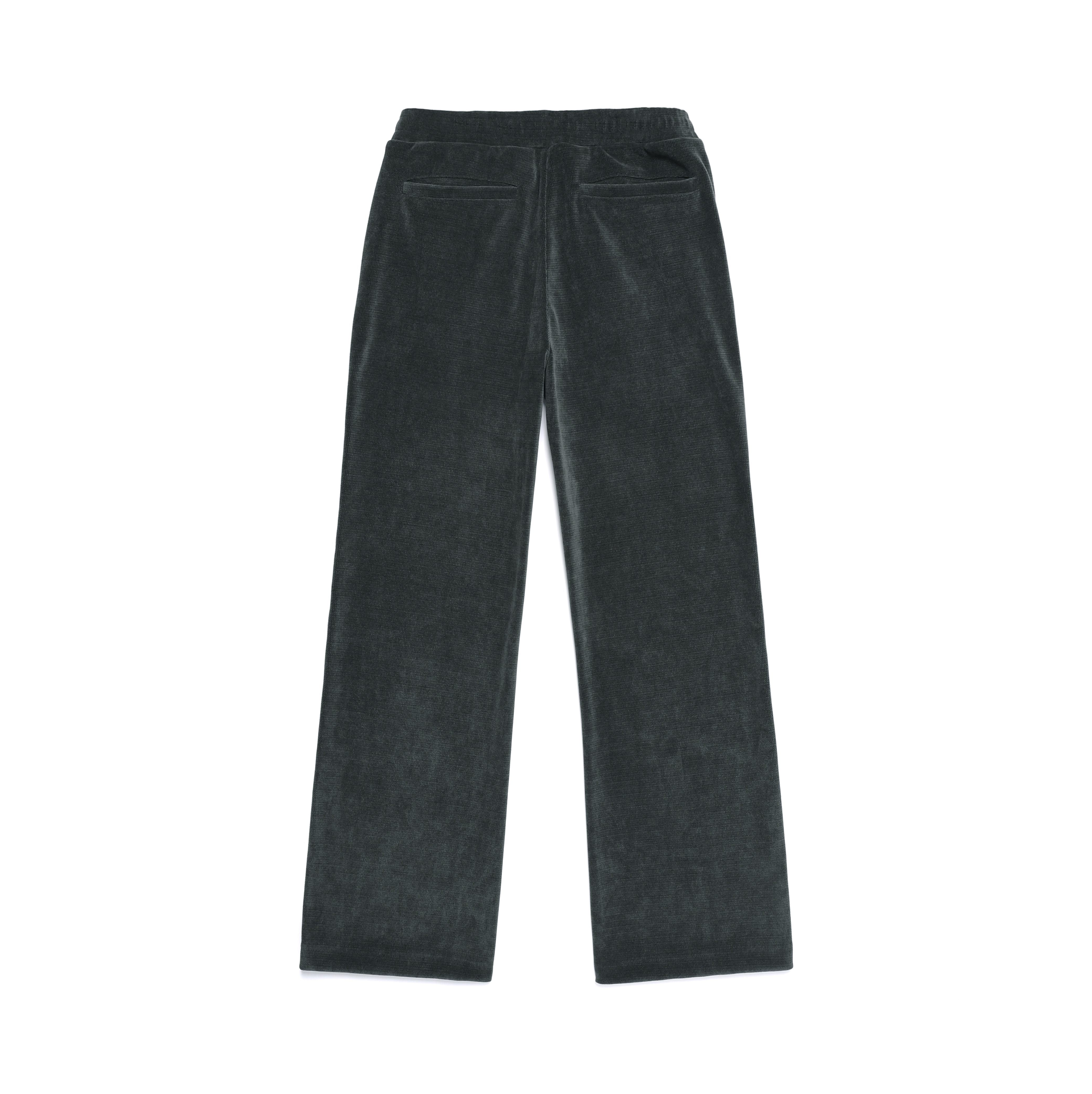 WOMEN MODIFIED BOOTS CUT PANTS WOOD GREY