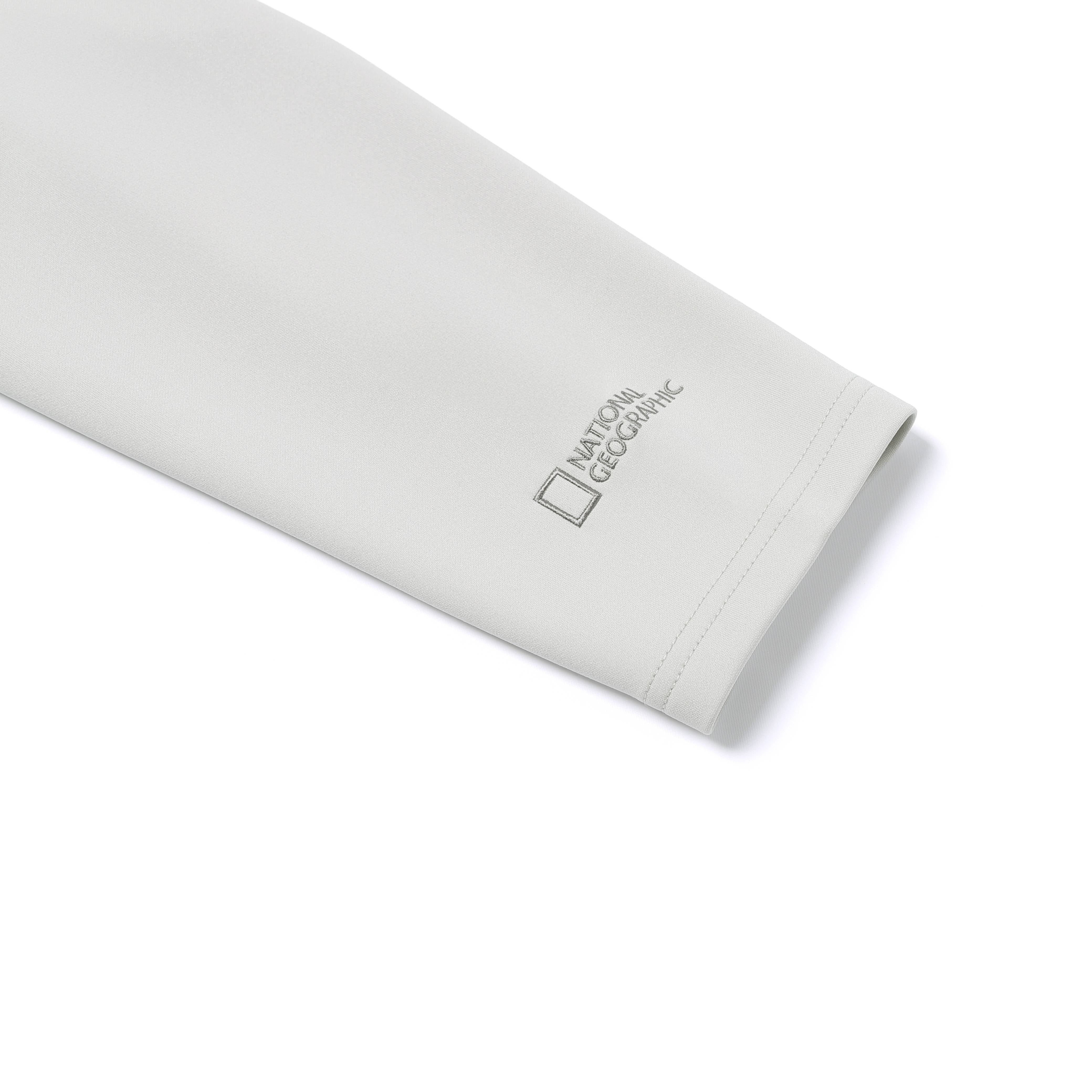 HALF-NECK LONG SLEEVE T-SHIRT L/GREY