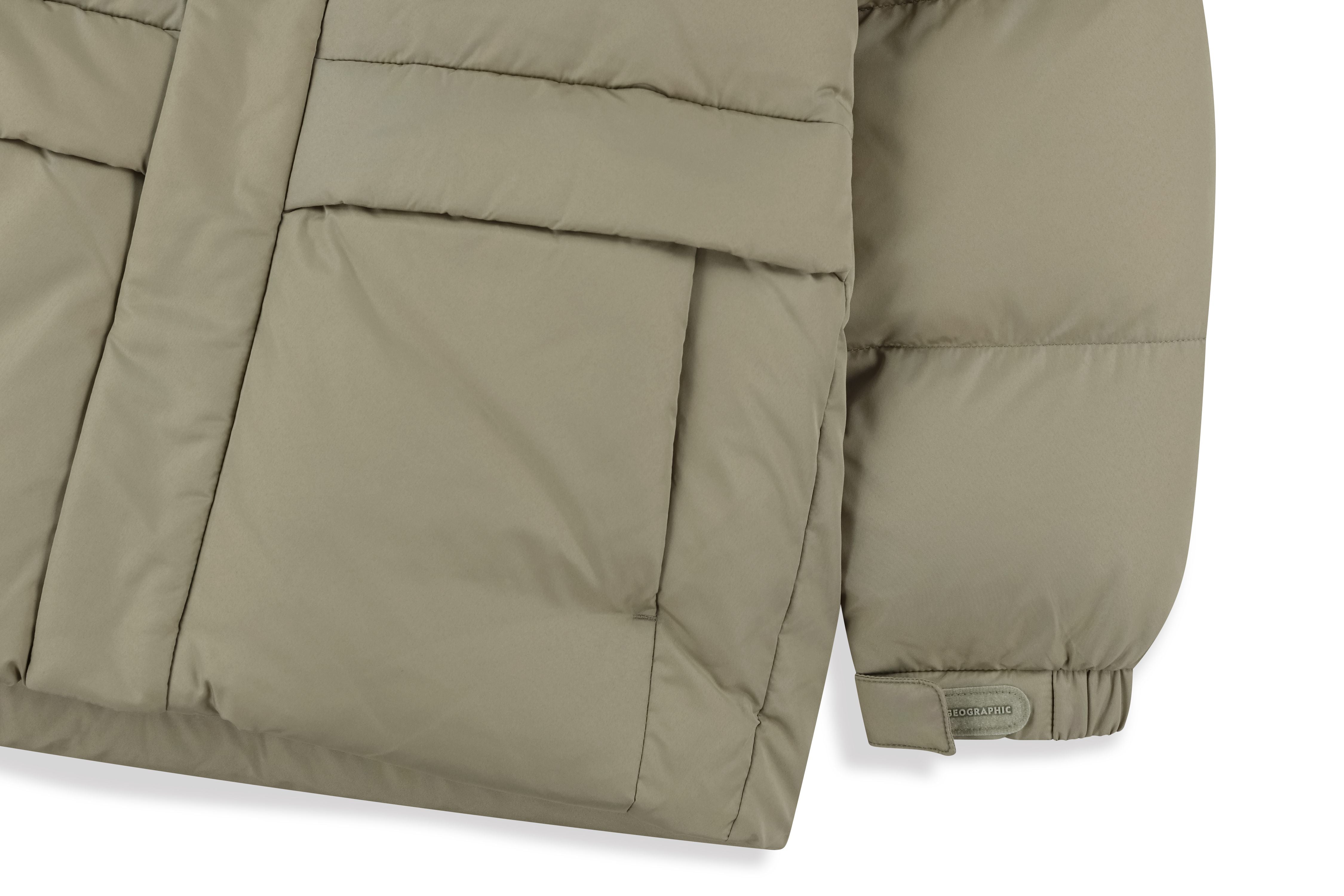 KIDS CAIMAN SHORT DUCK DOWN JUMPER D/BEIGE