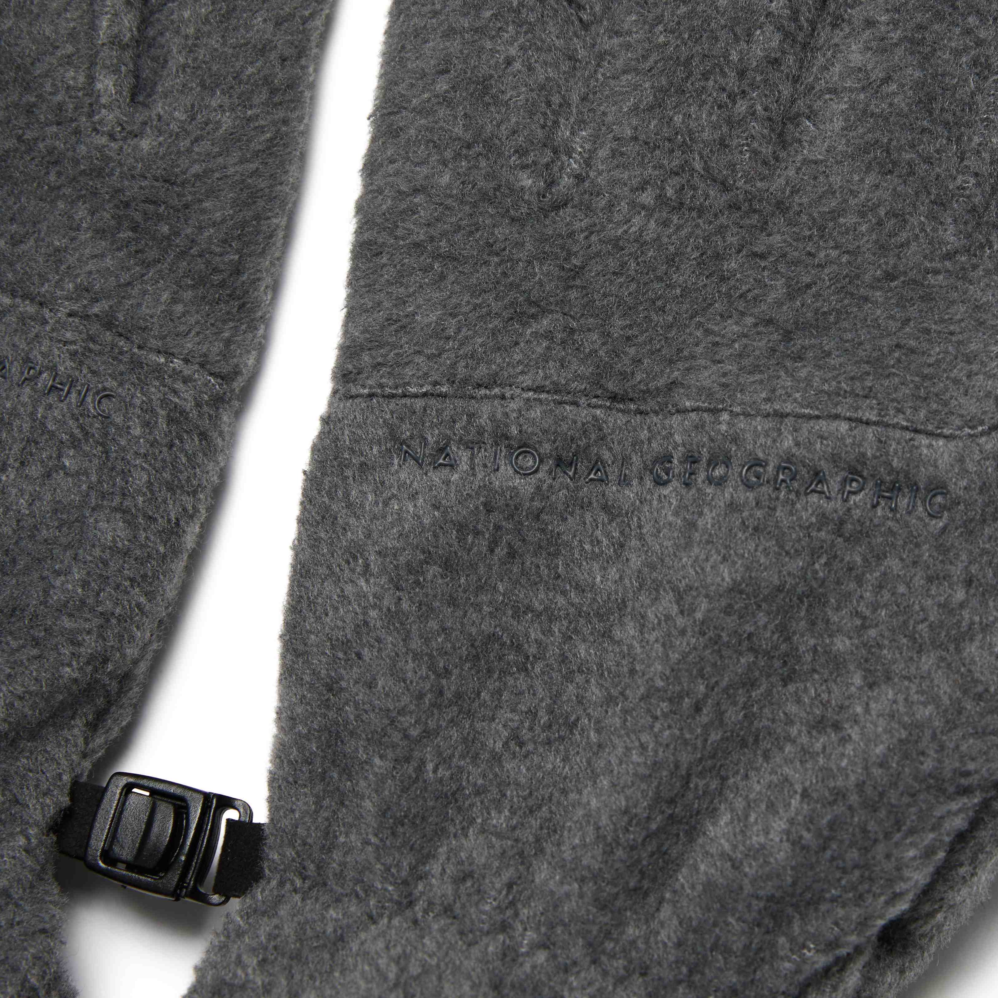 KIDS FLEECE GLOVES GREY