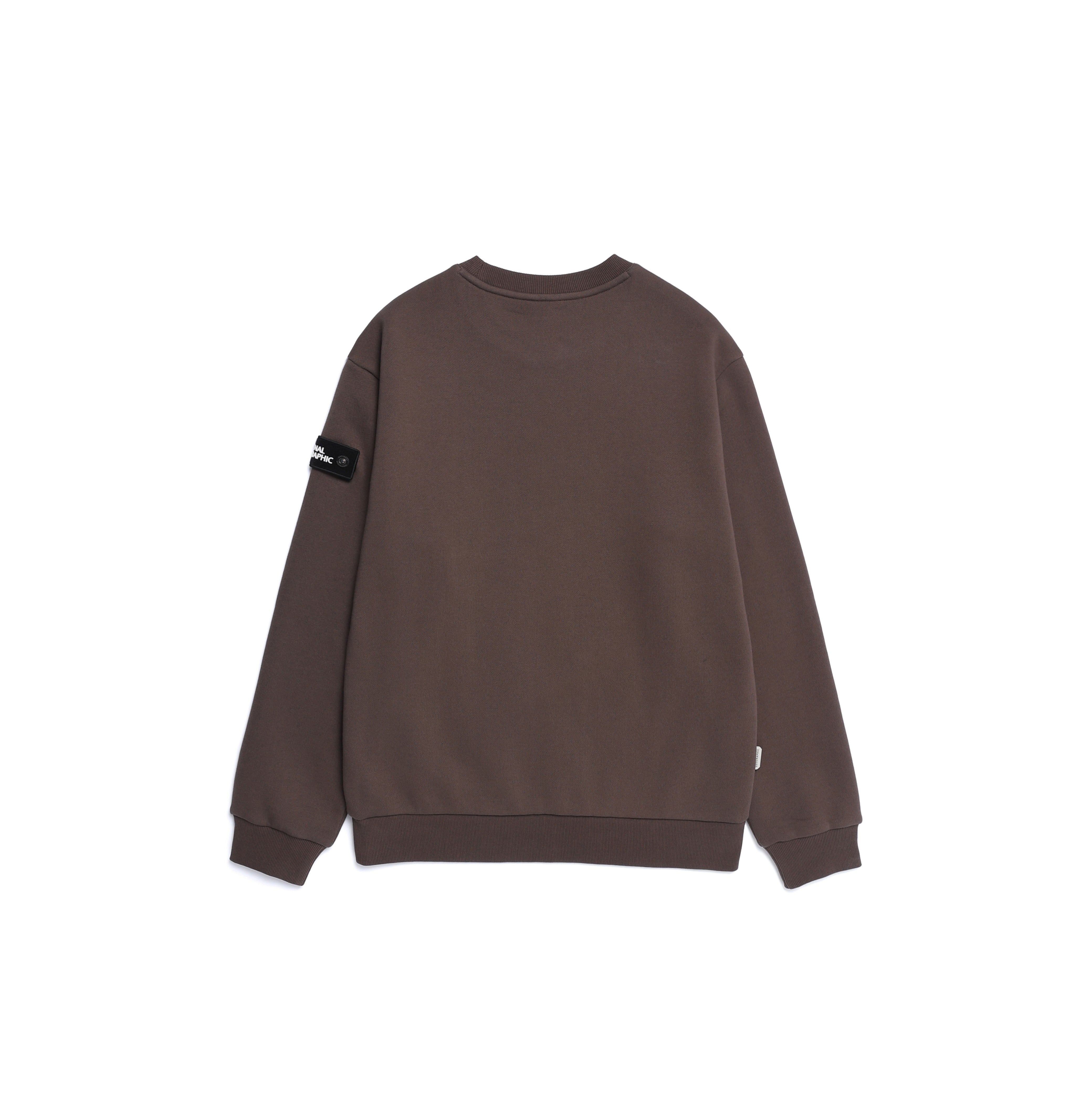 PLICATA SMALL LOGO SWEATSHIRT BROWN