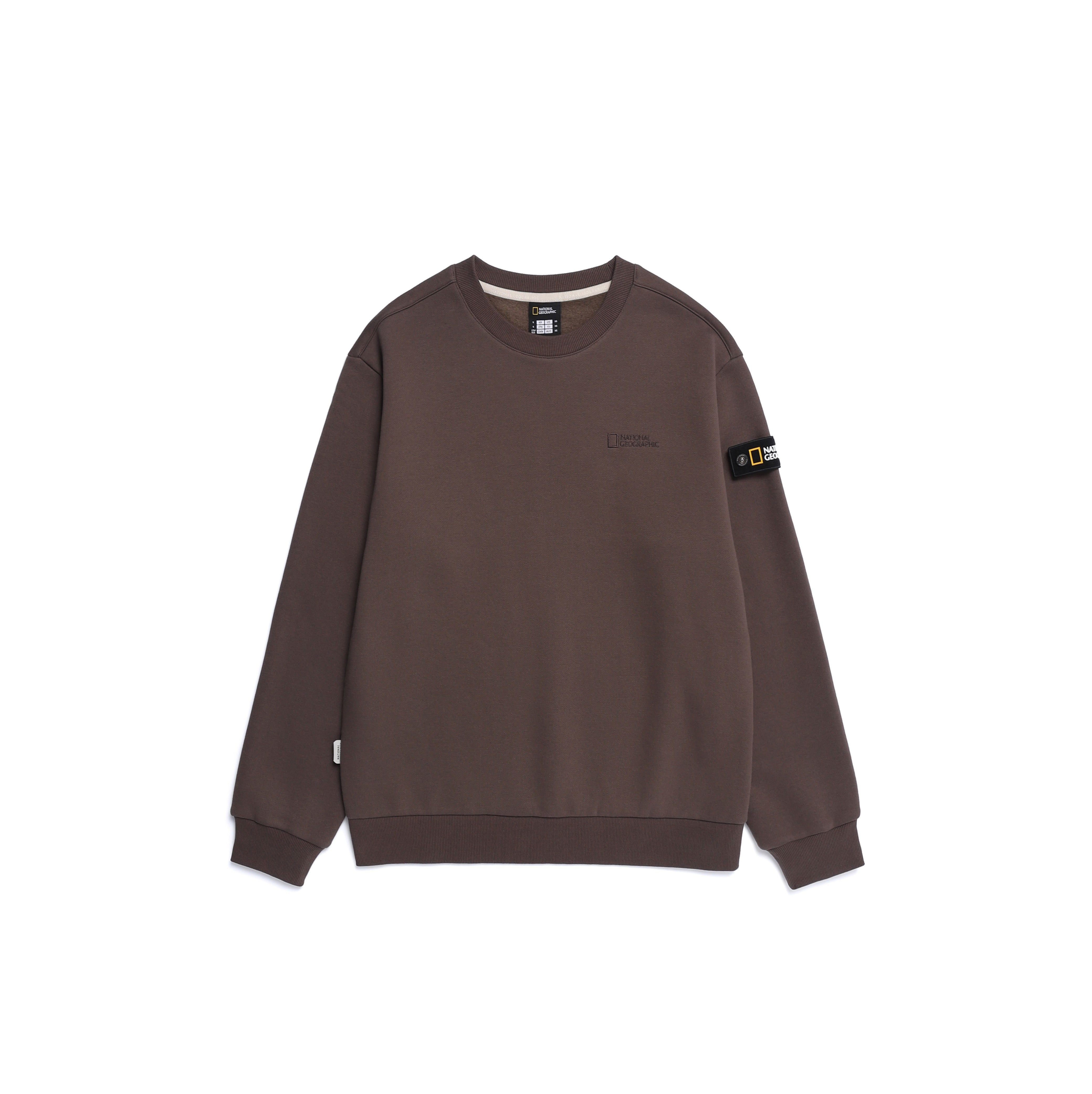 PLICATA SMALL LOGO SWEATSHIRT BROWN
