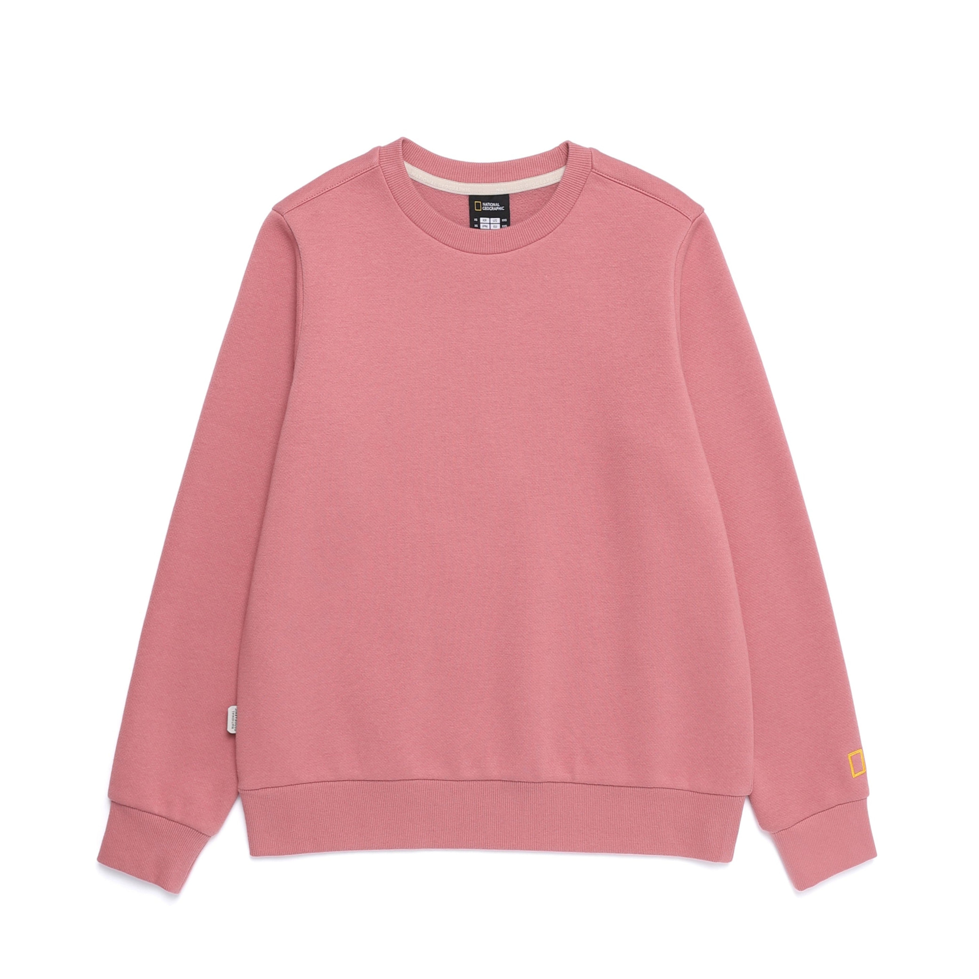 WOMEN ANIMAL GRAPHIC SWEATSHIRT D/PINK